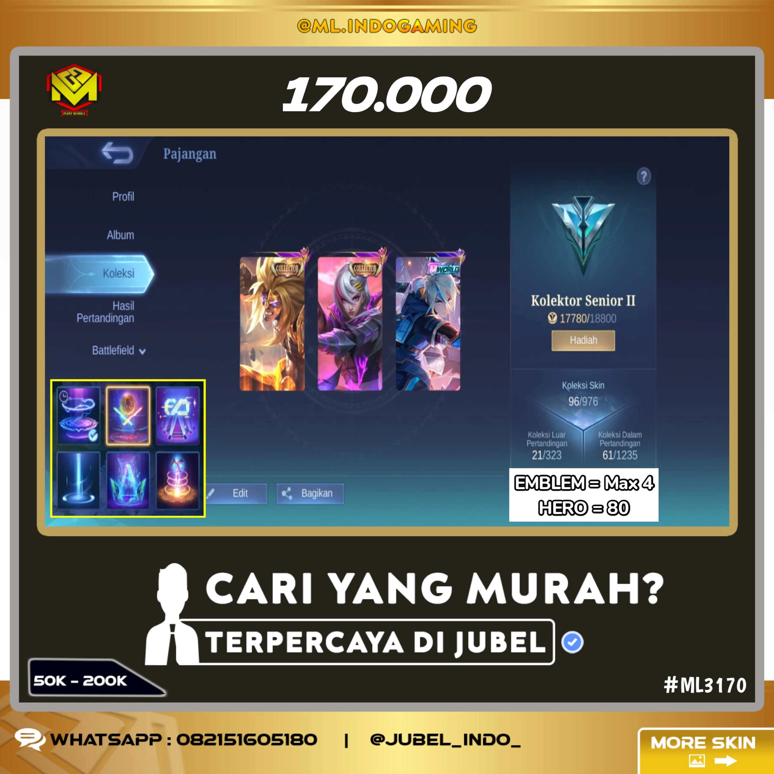 STOK ML #ML3170