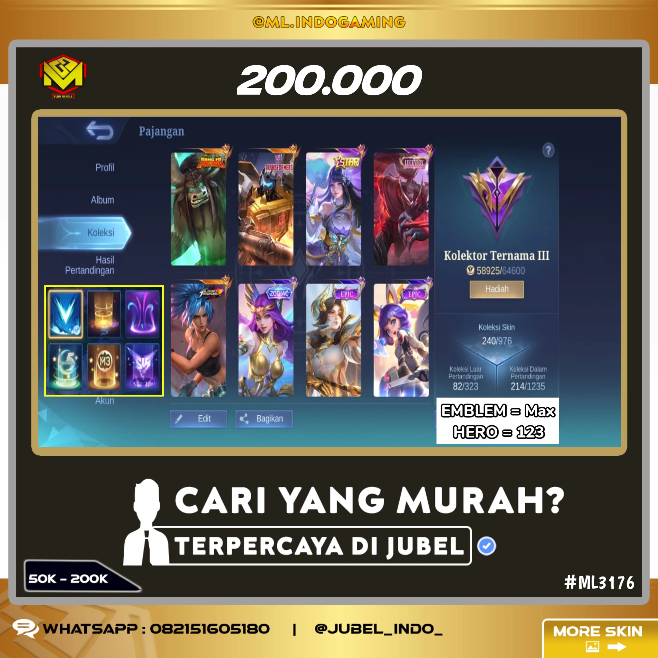 STOK ML #ML3176