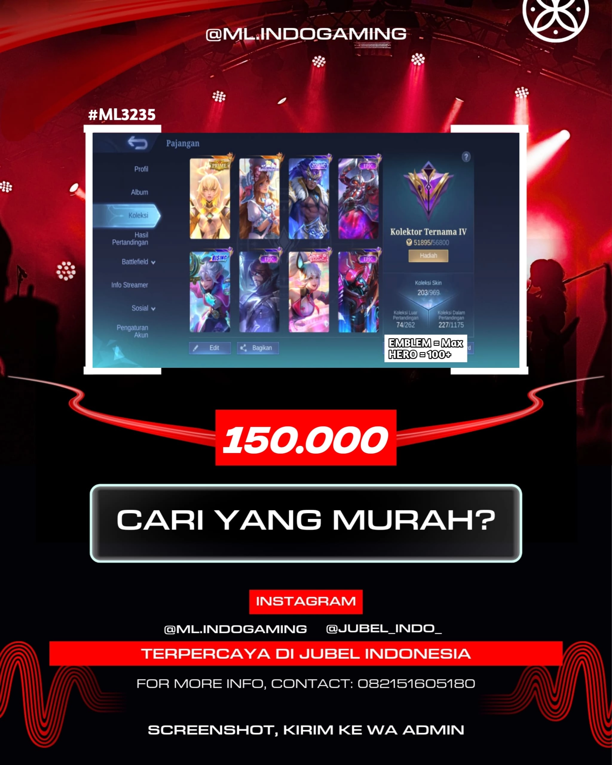 STOK ML #ML3235