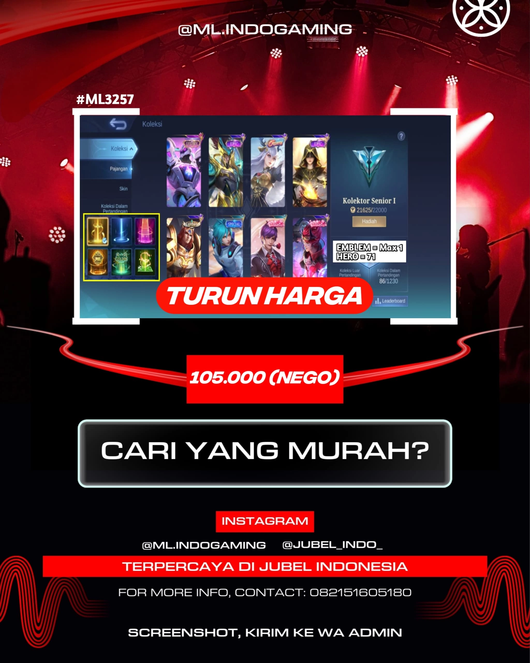 STOK ML #ML3257
