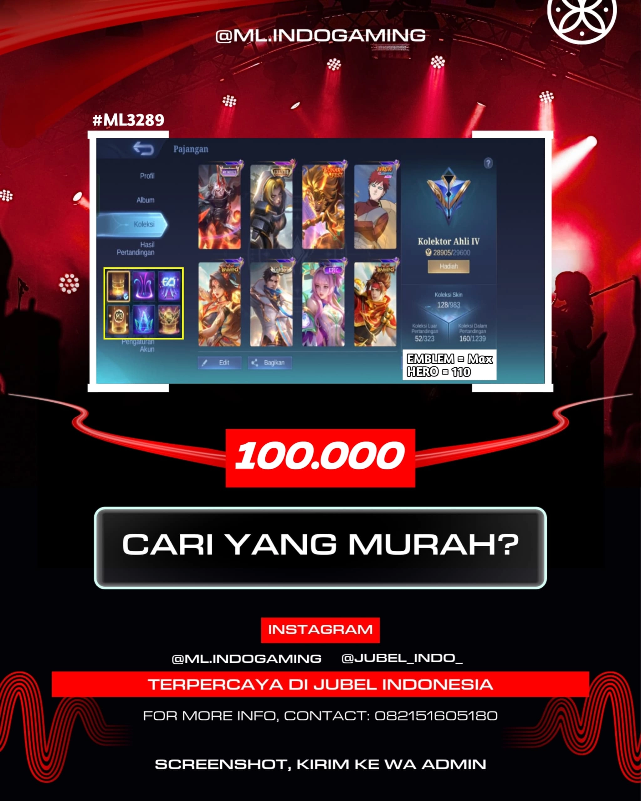 STOK ML #ML3289