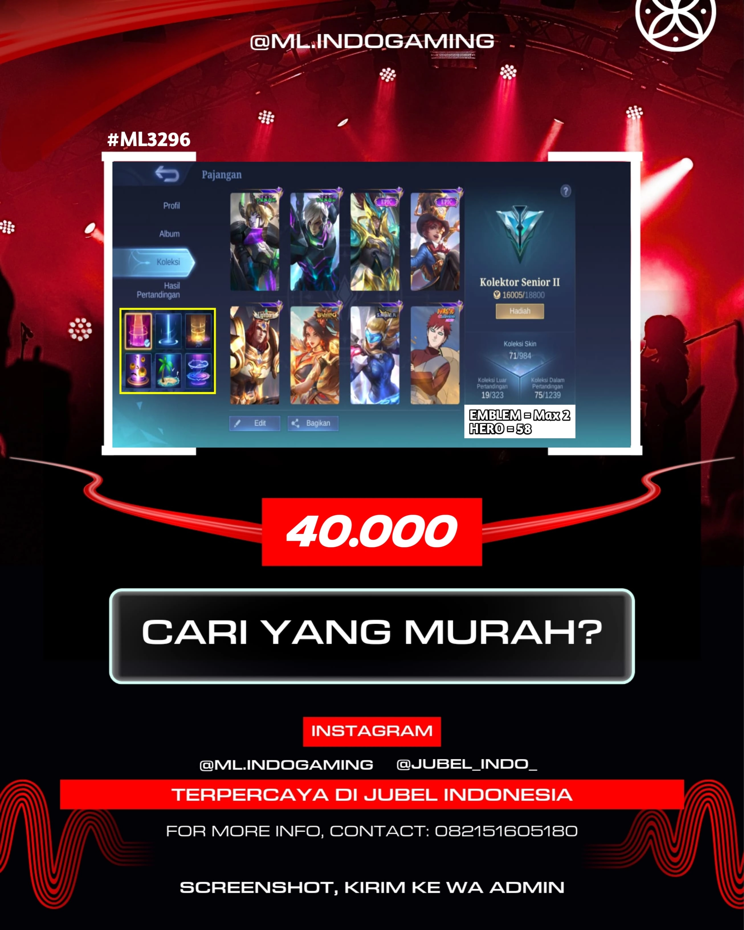 STOK ML #ML3296