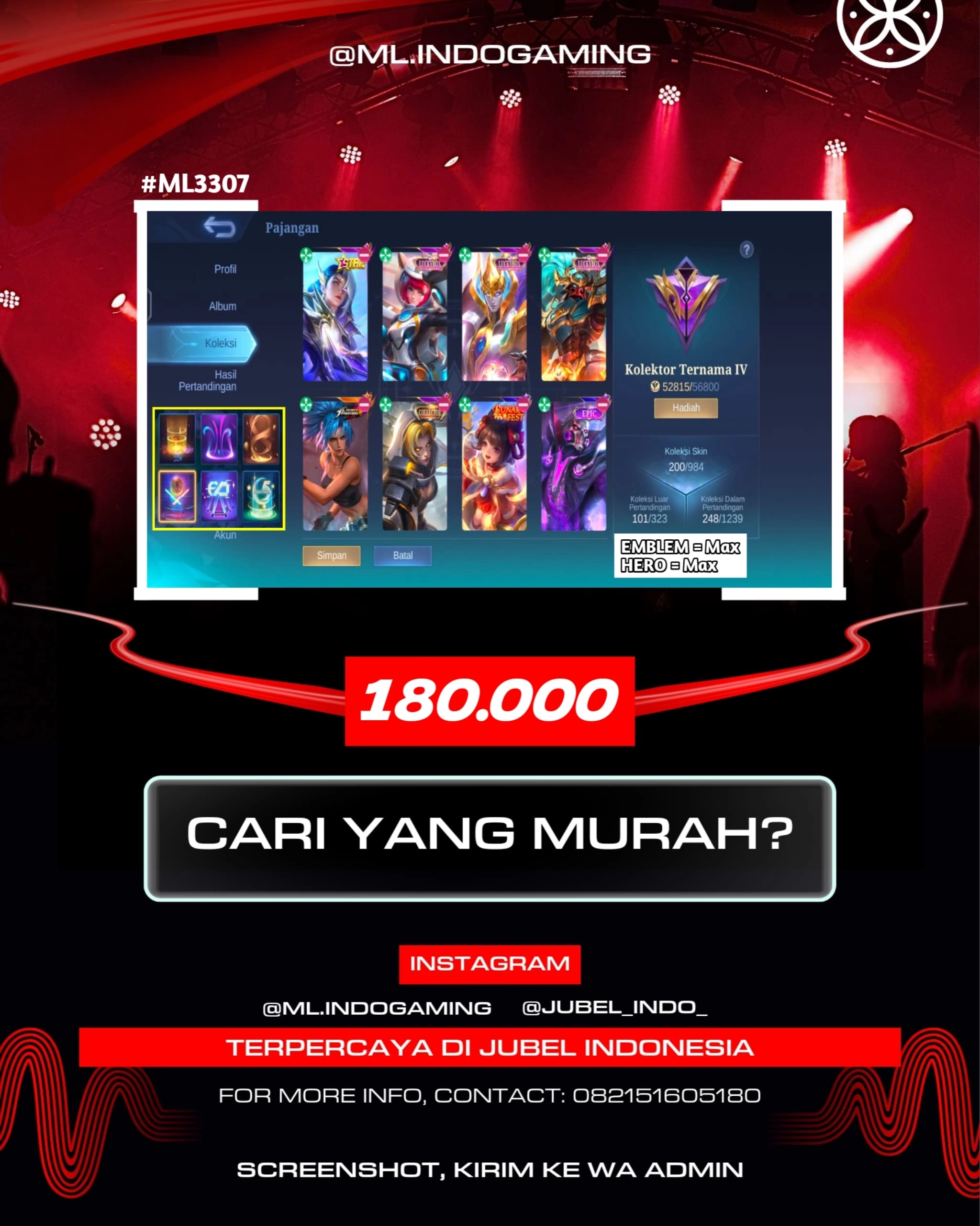 STOK ML #ML3307