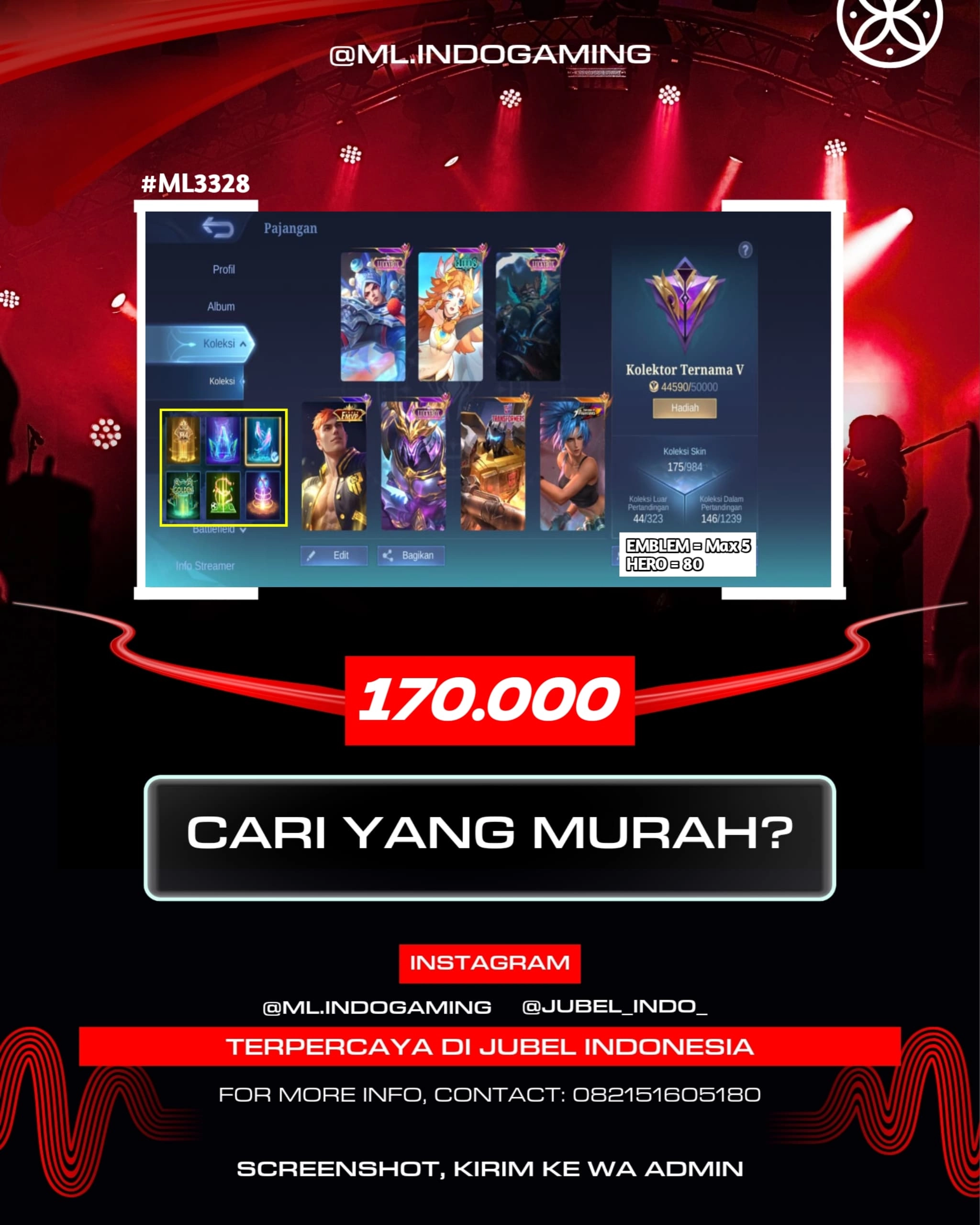STOK ML #ML3328