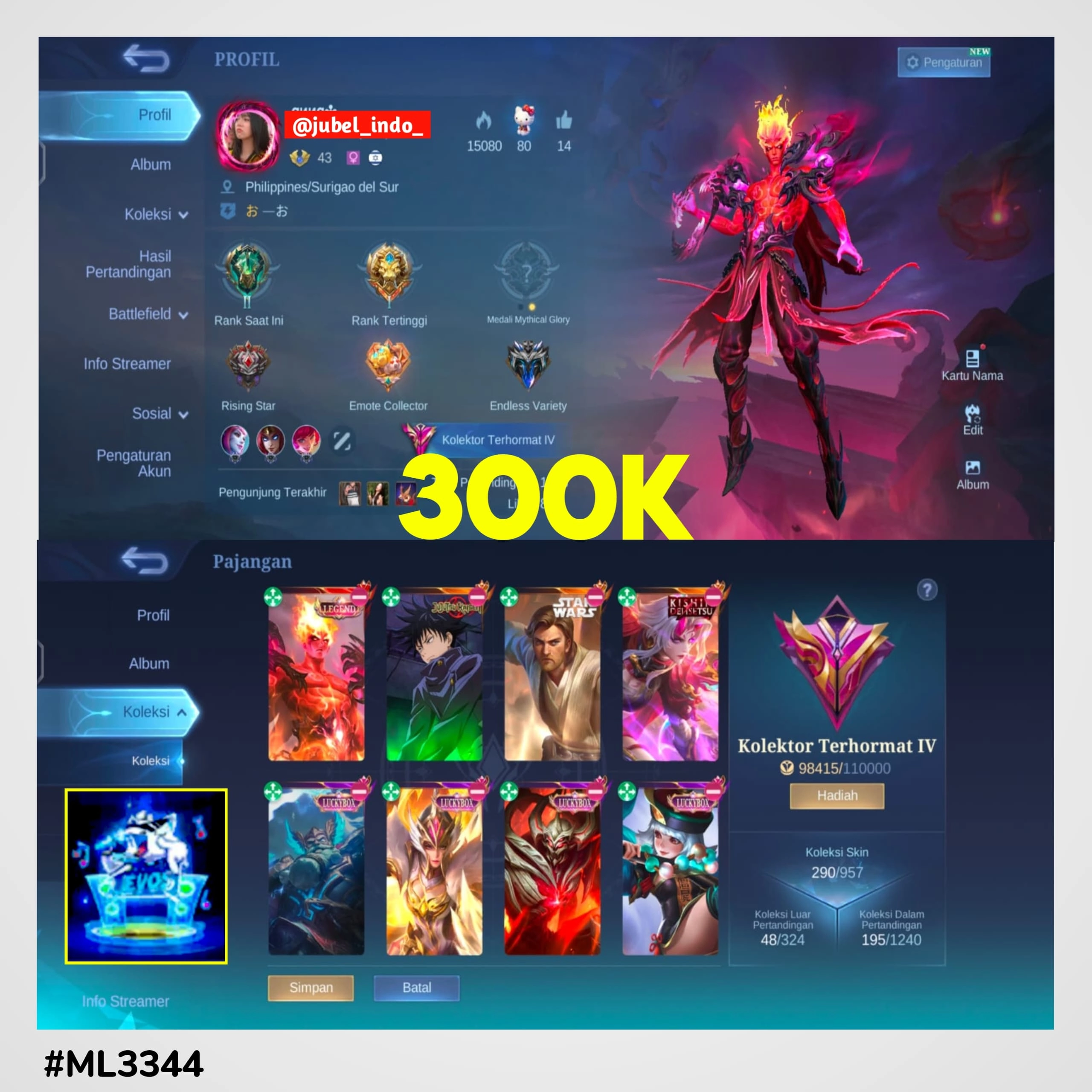 STOK ML #ML3344