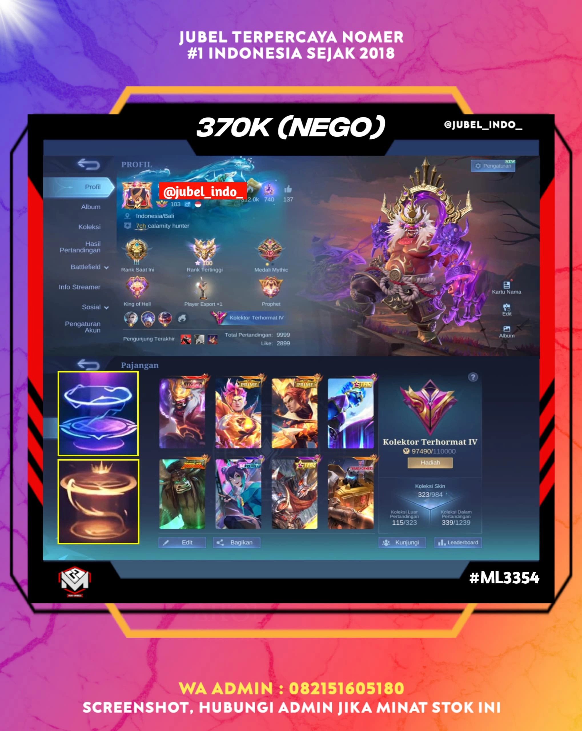 STOK ML #ML3354