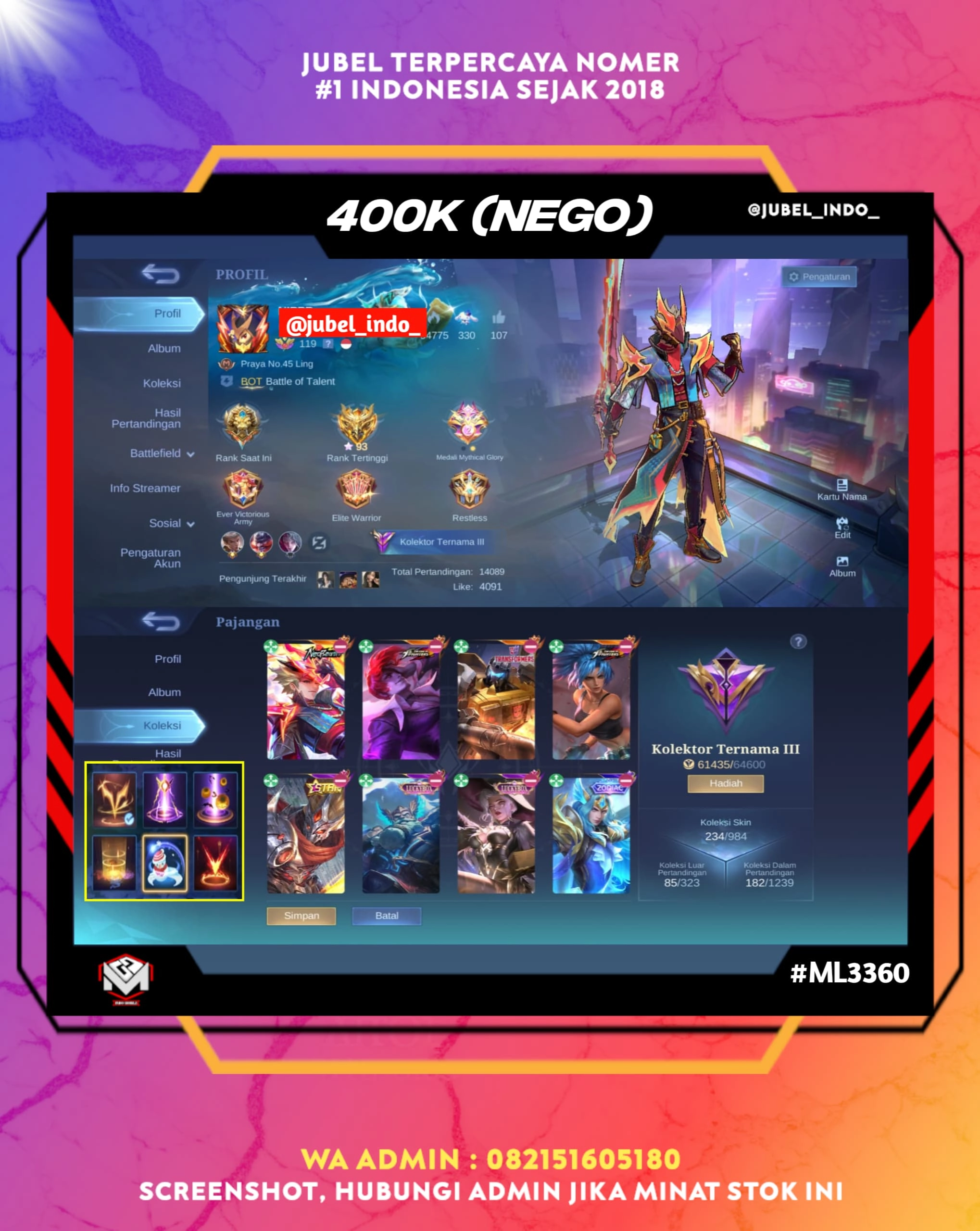 STOK ML #ML3360