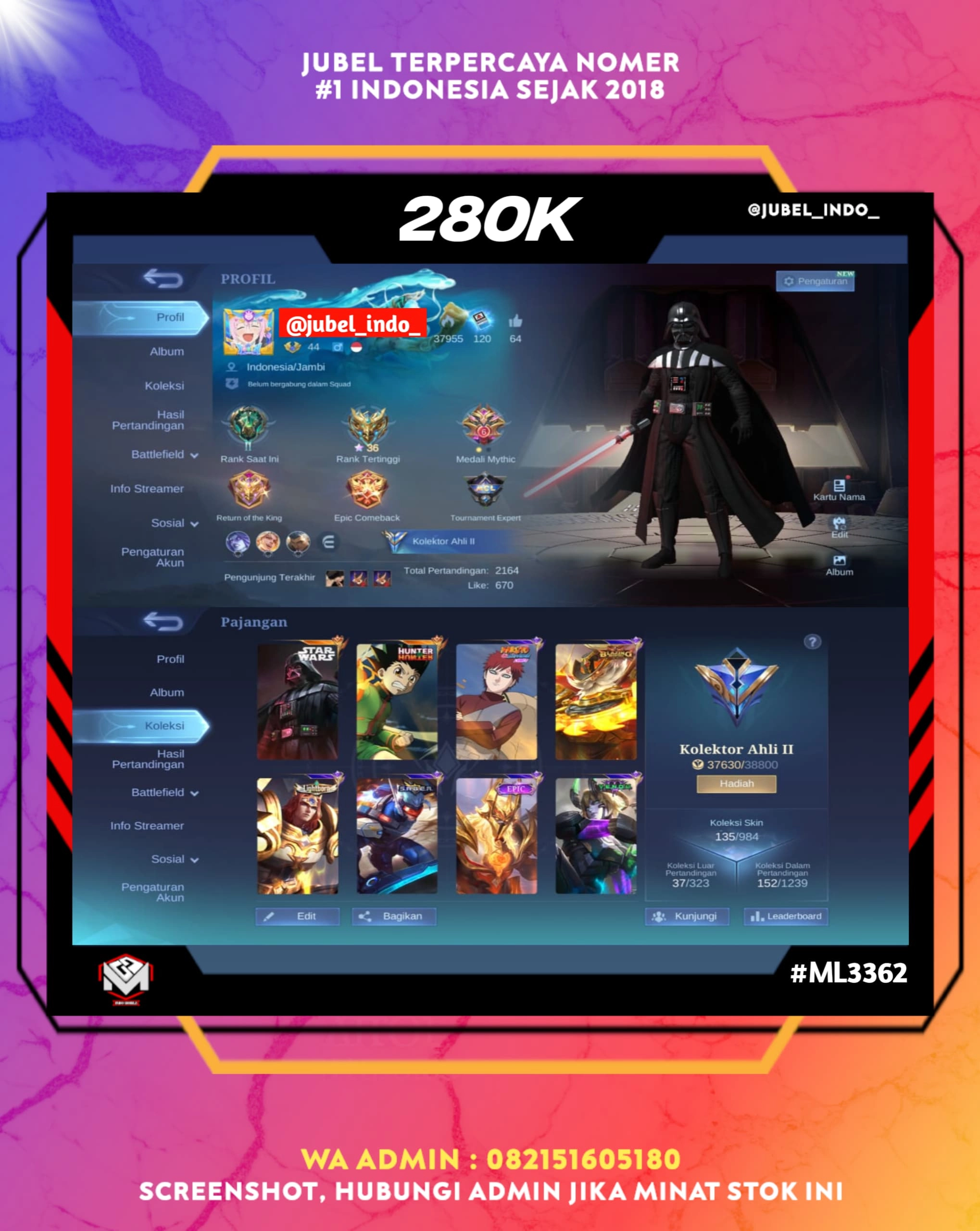 STOK ML #ML3362