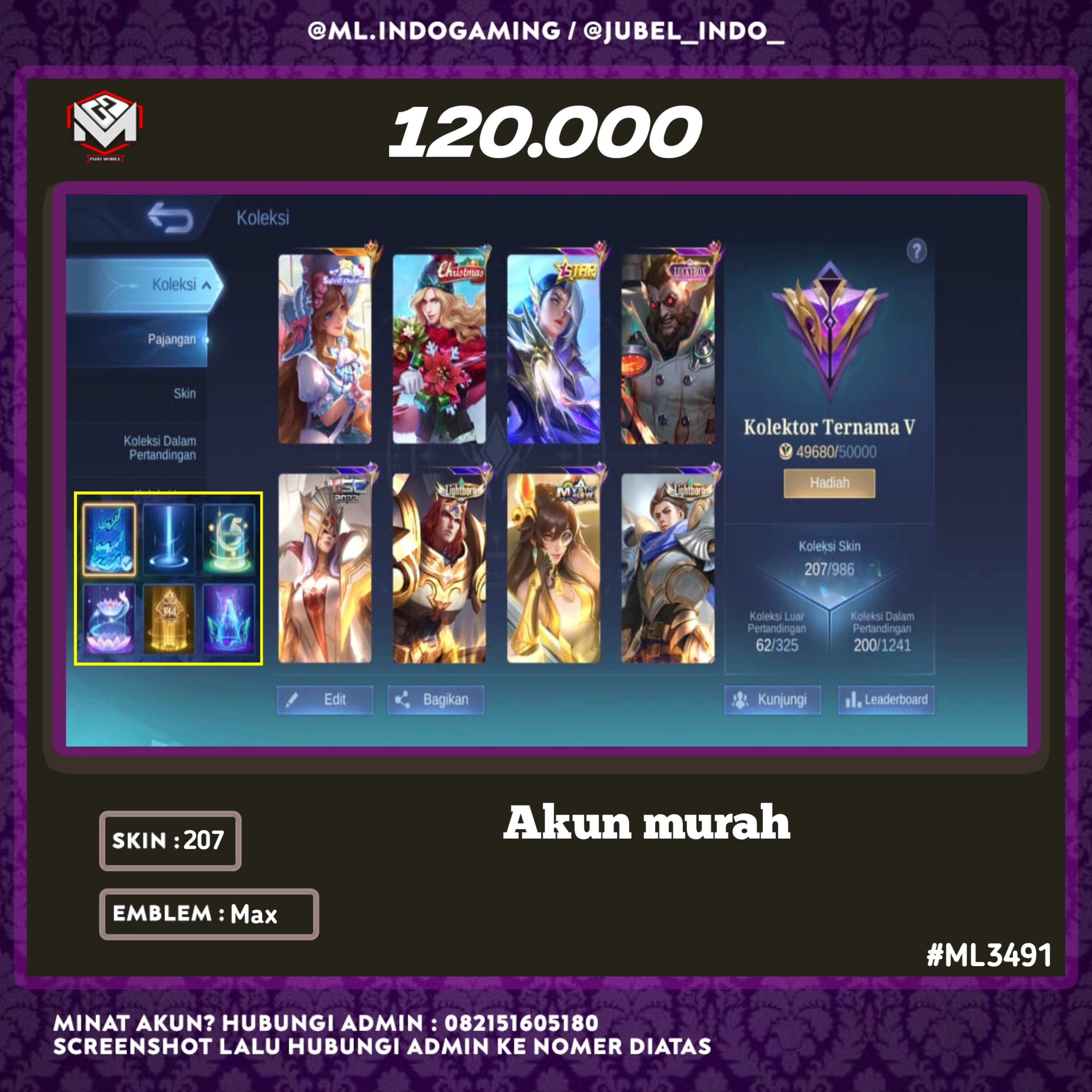 STOK ML #ML3491