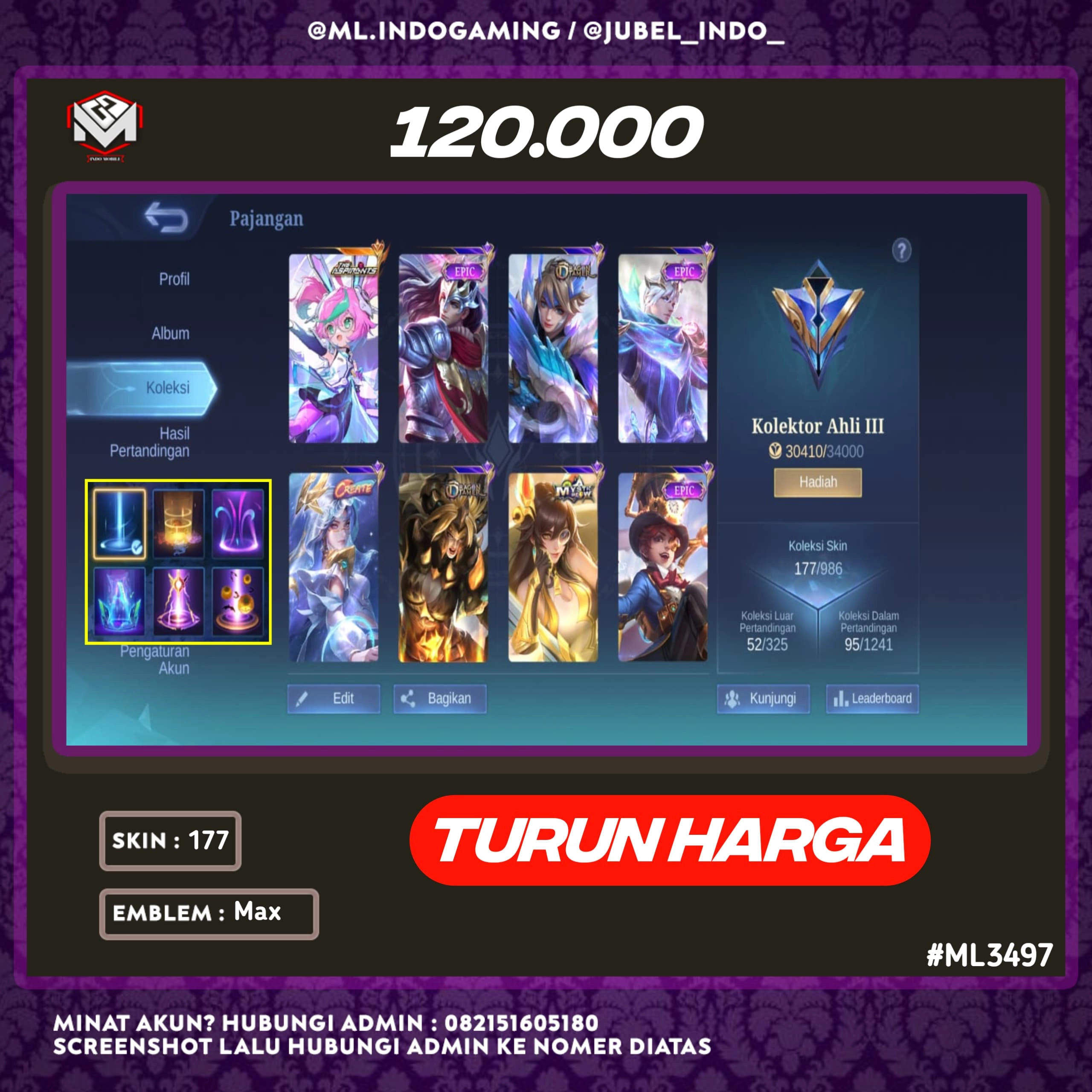 STOK ML #ML3497
