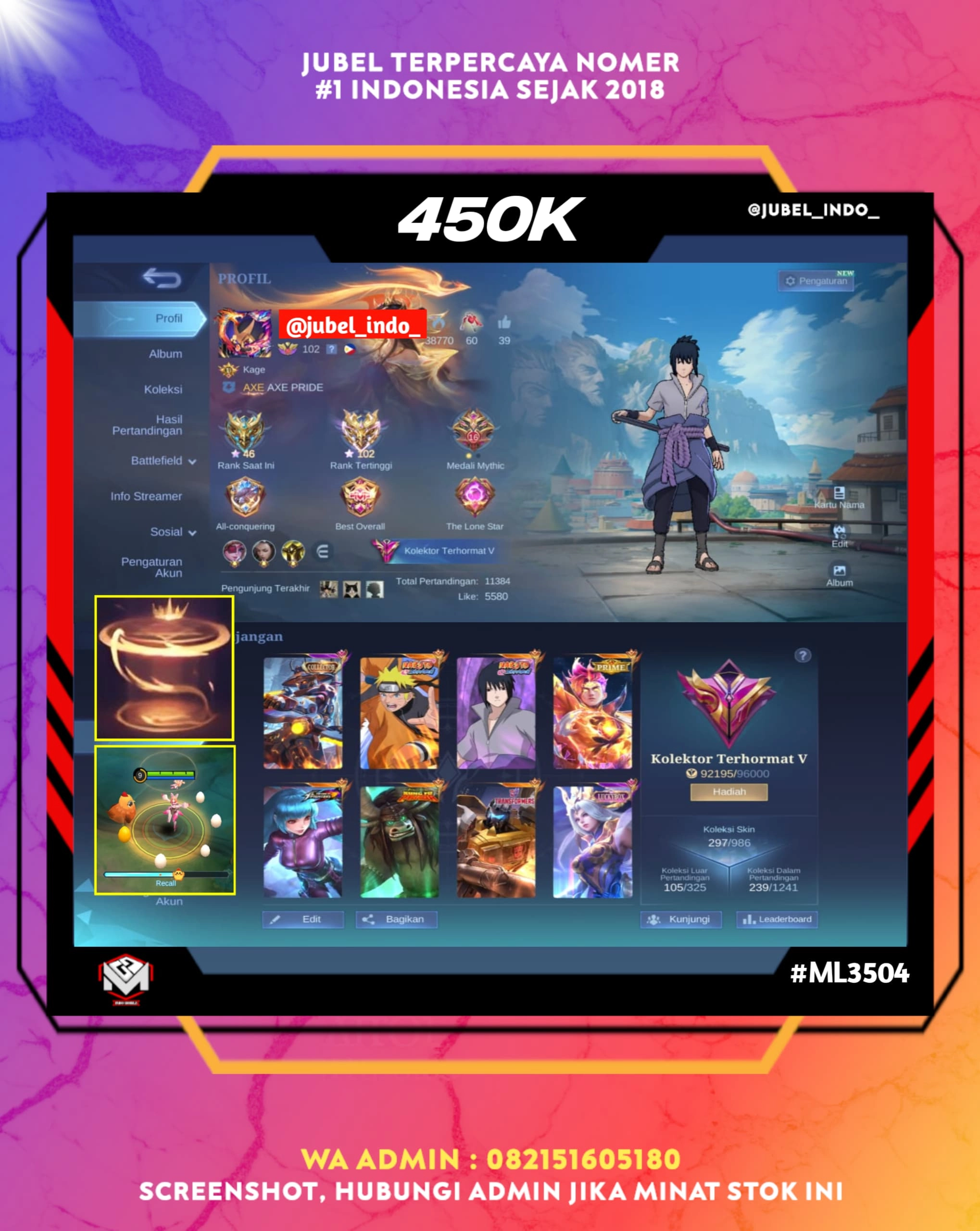 STOK ML #ML3504