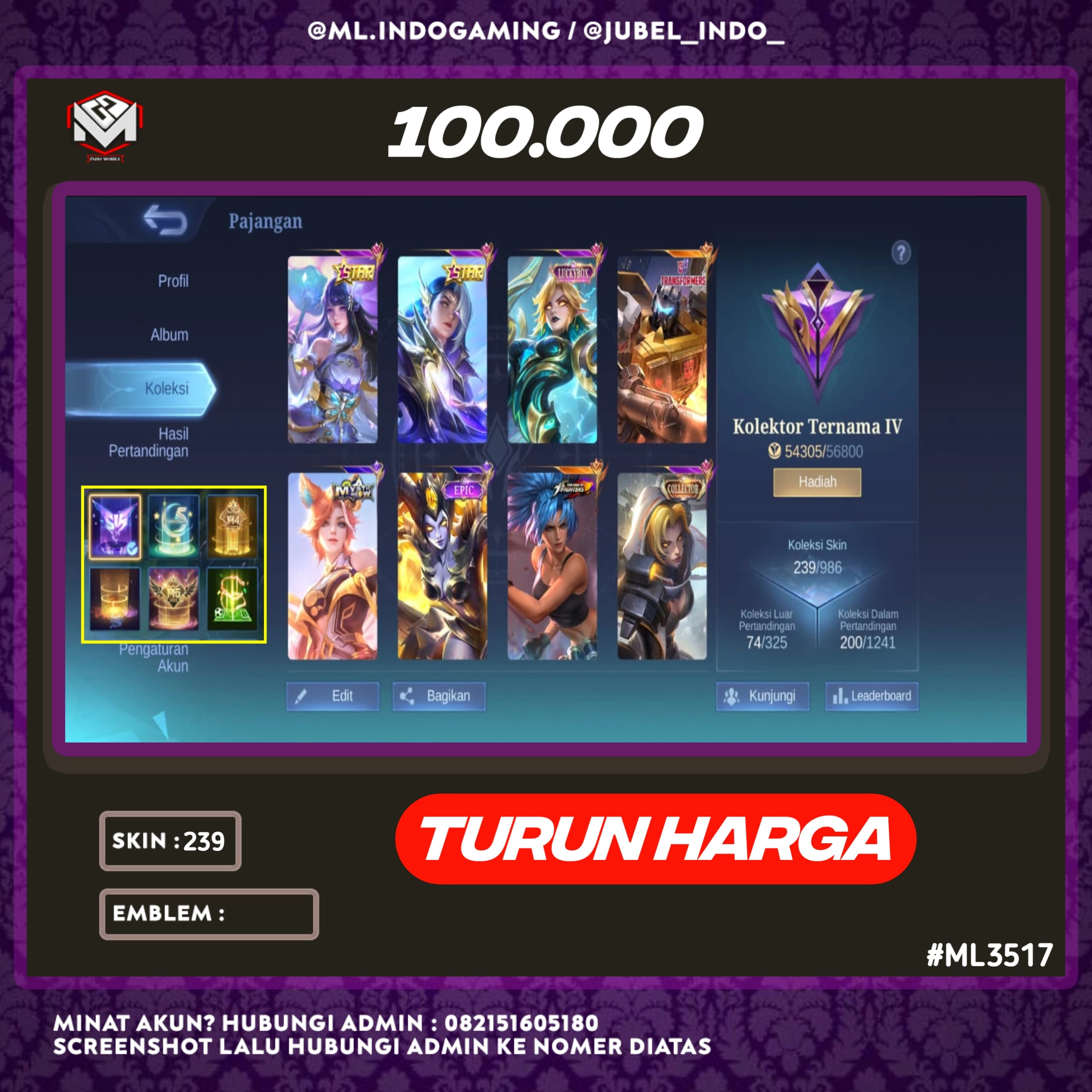 STOK ML #ML3517