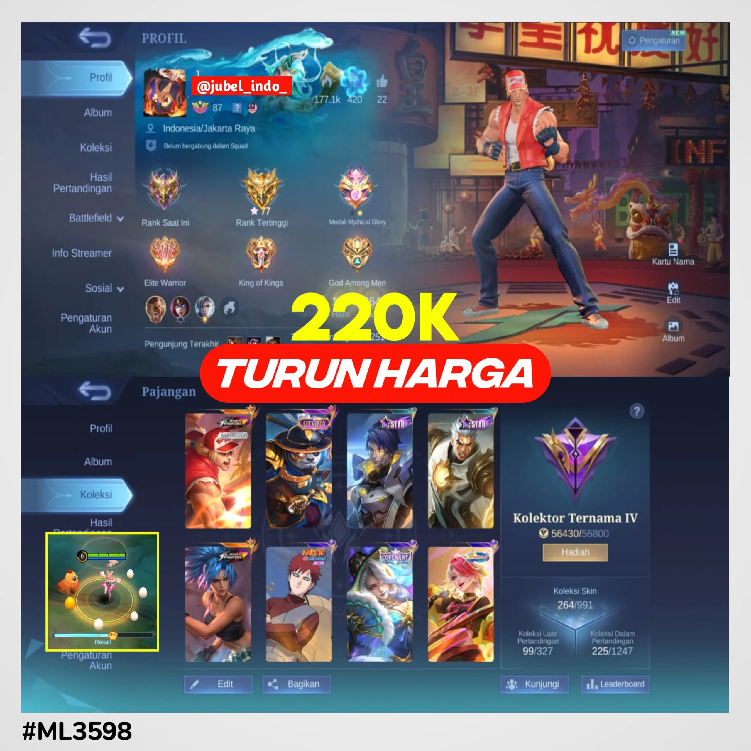 STOK ML #ML3598