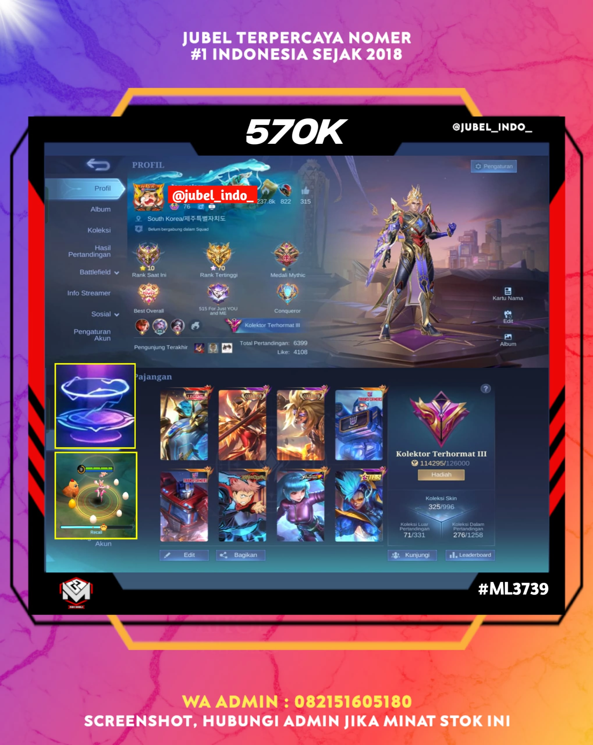 STOK ML #ML3739