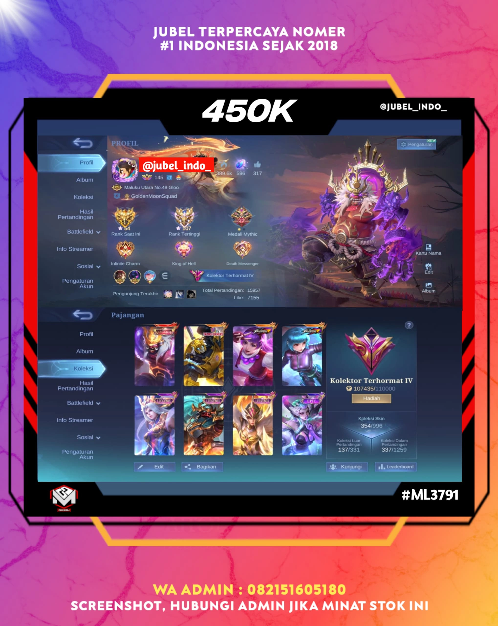 STOK ML #ML3791