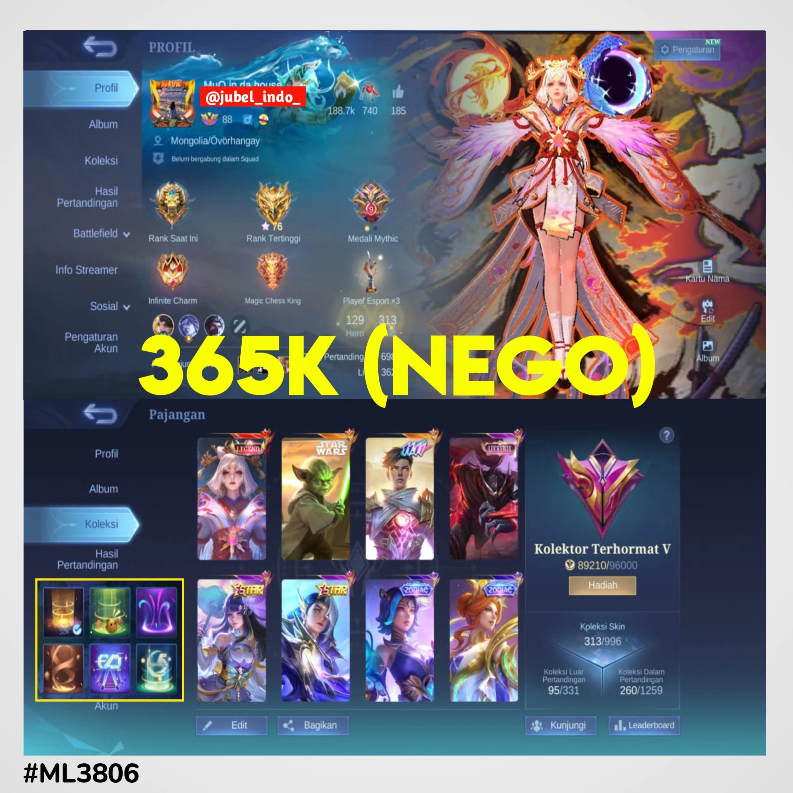 STOK ML #ML3806