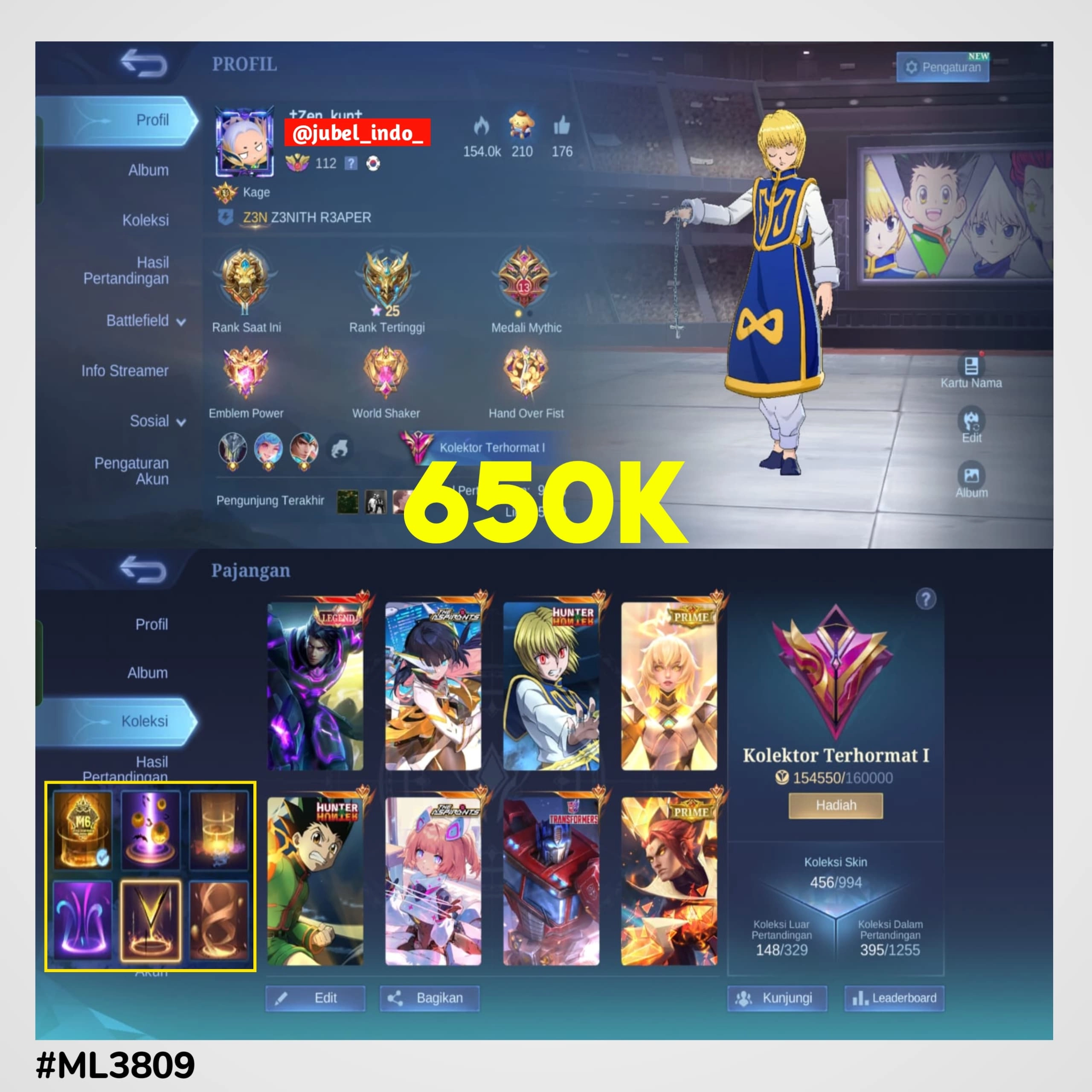 STOK ML #ML3809