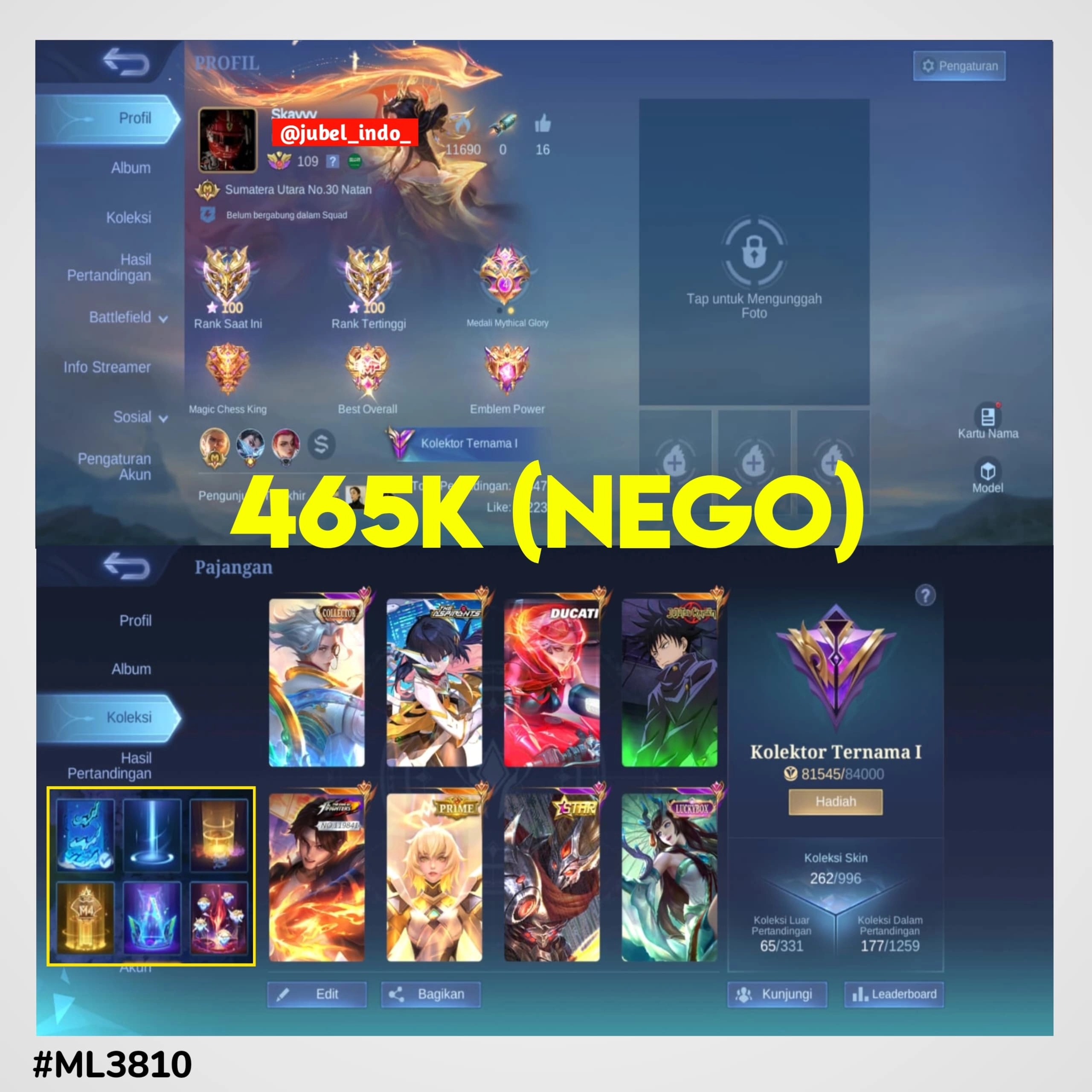 STOK ML #ML3810
