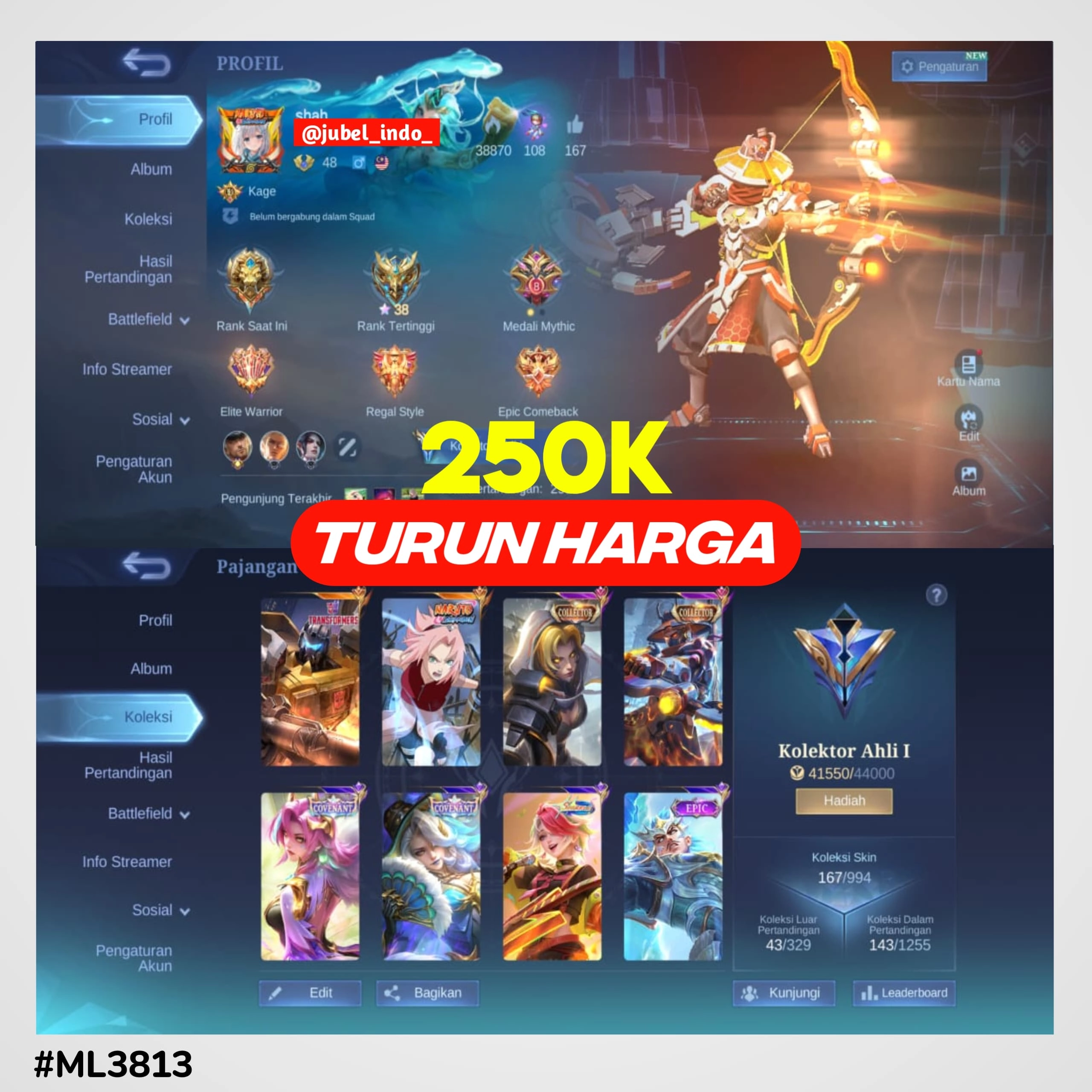 STOK ML #ML3813
