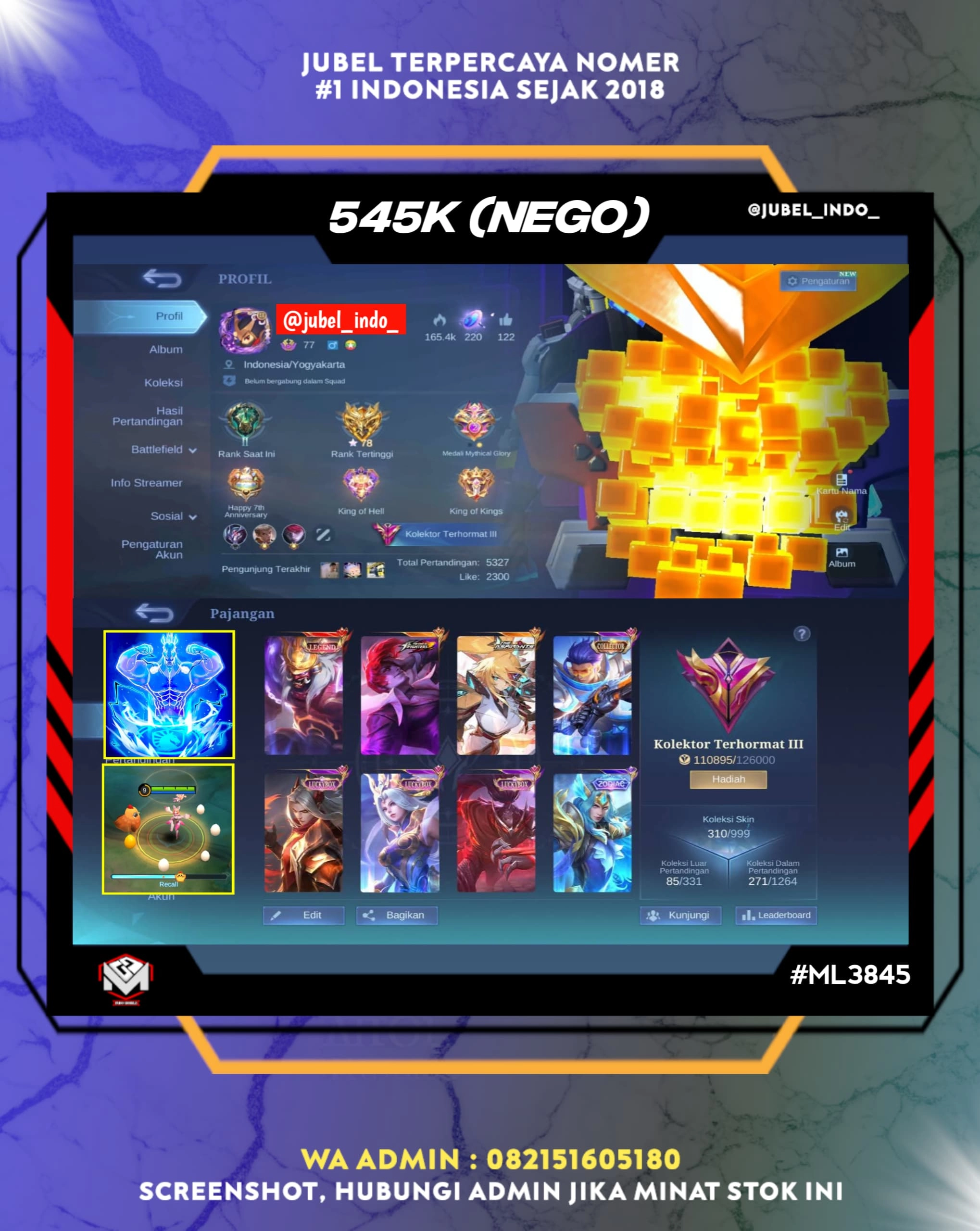 STOK ML #ML3845