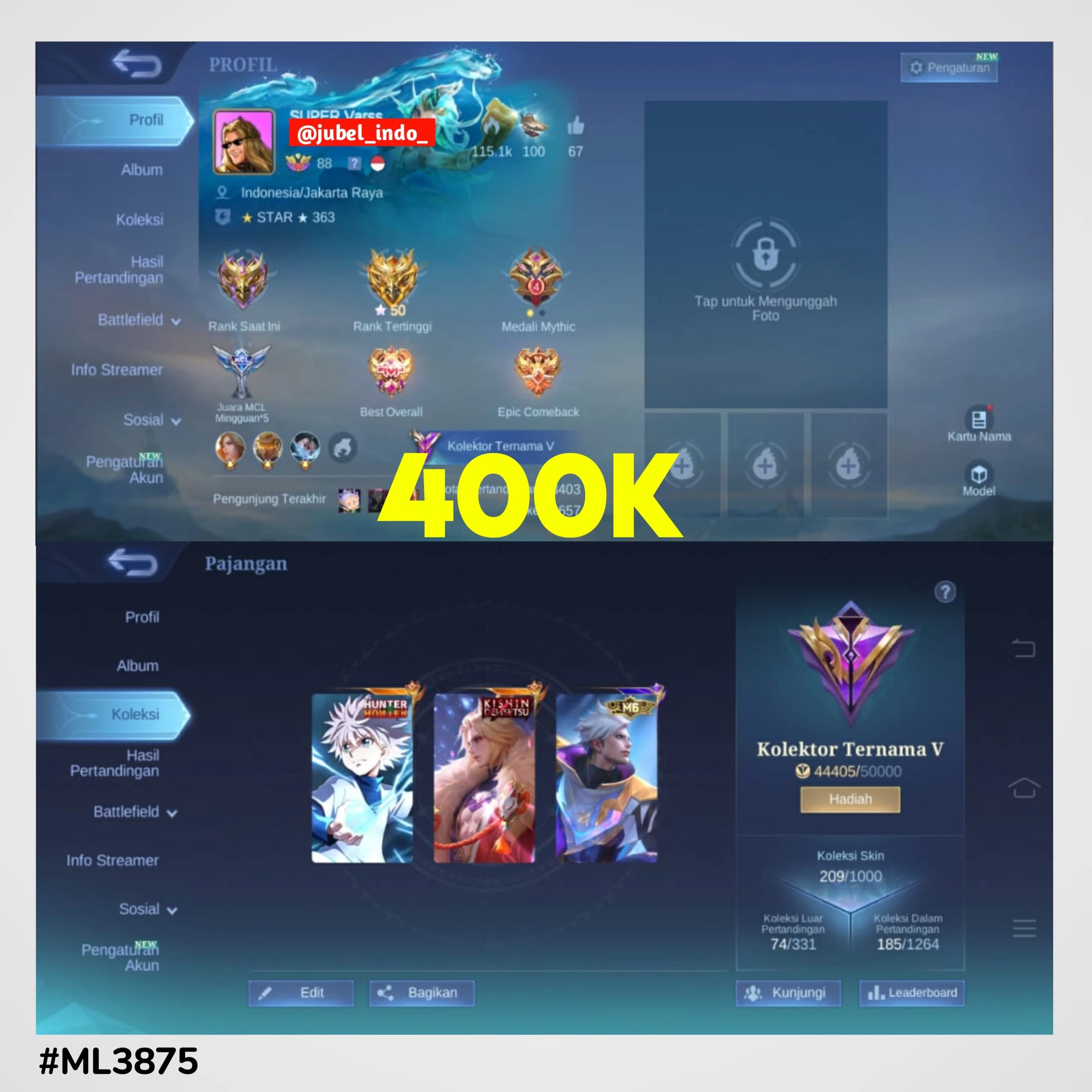 STOK ML #ML3875