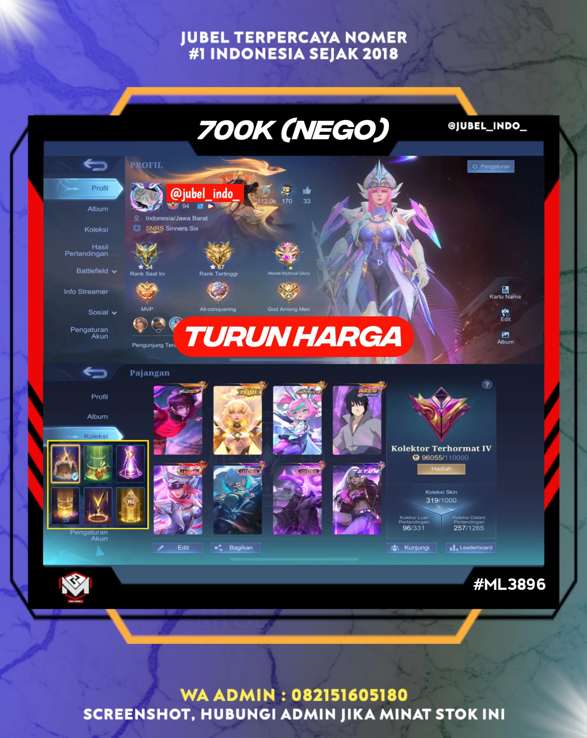 STOK ML #ML3896
