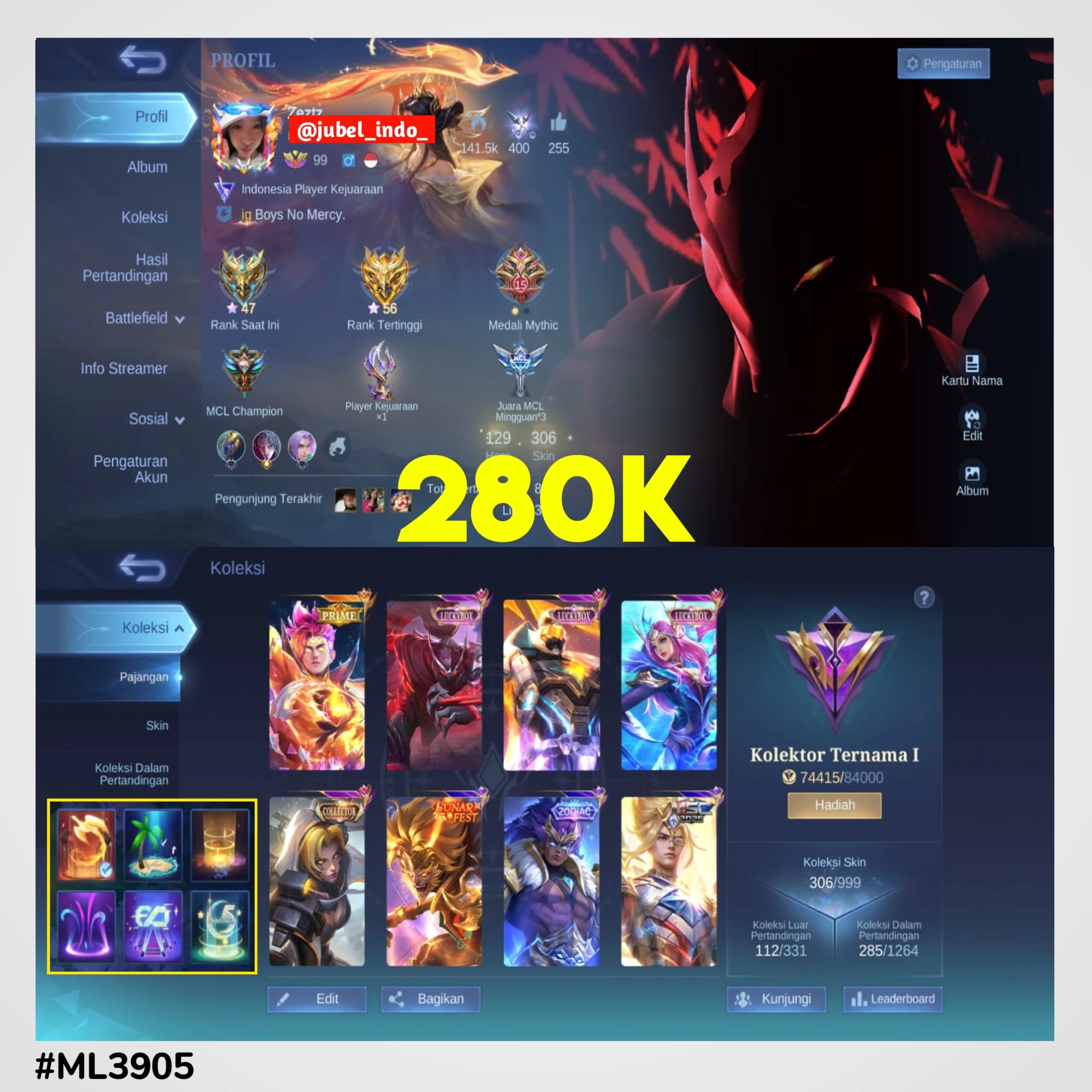 STOK ML #ML3905