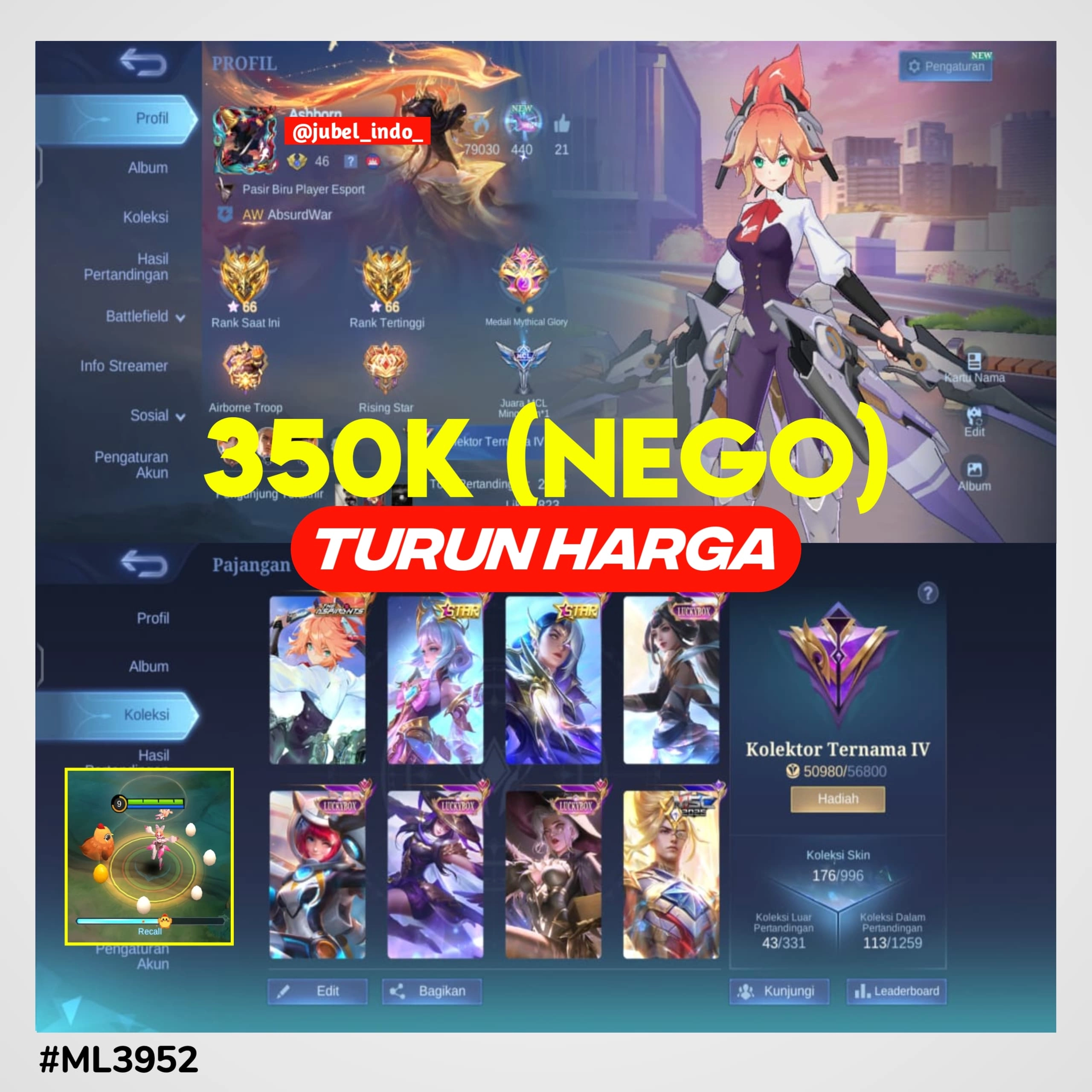STOK ML #ML3952