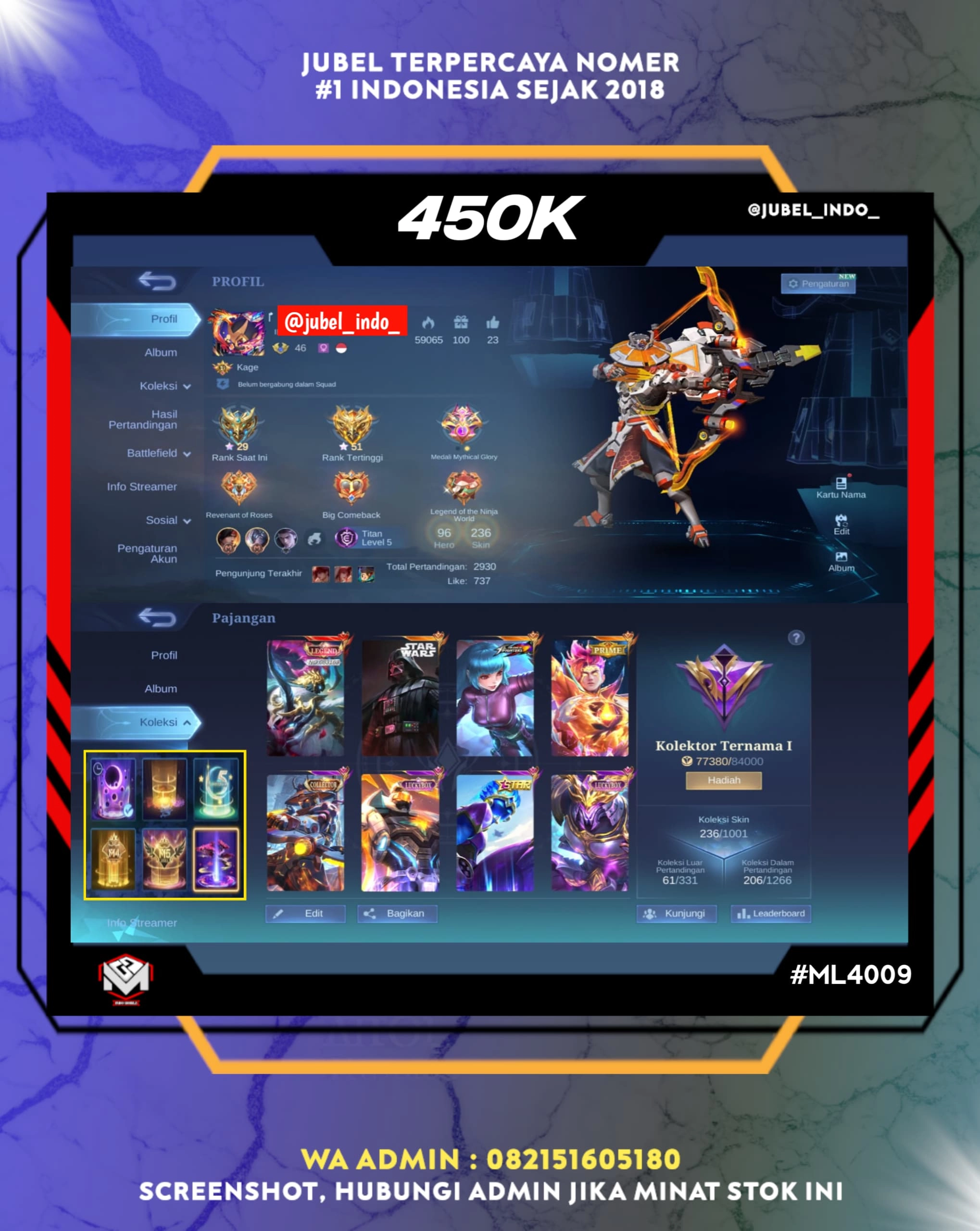 STOK ML #ML4009