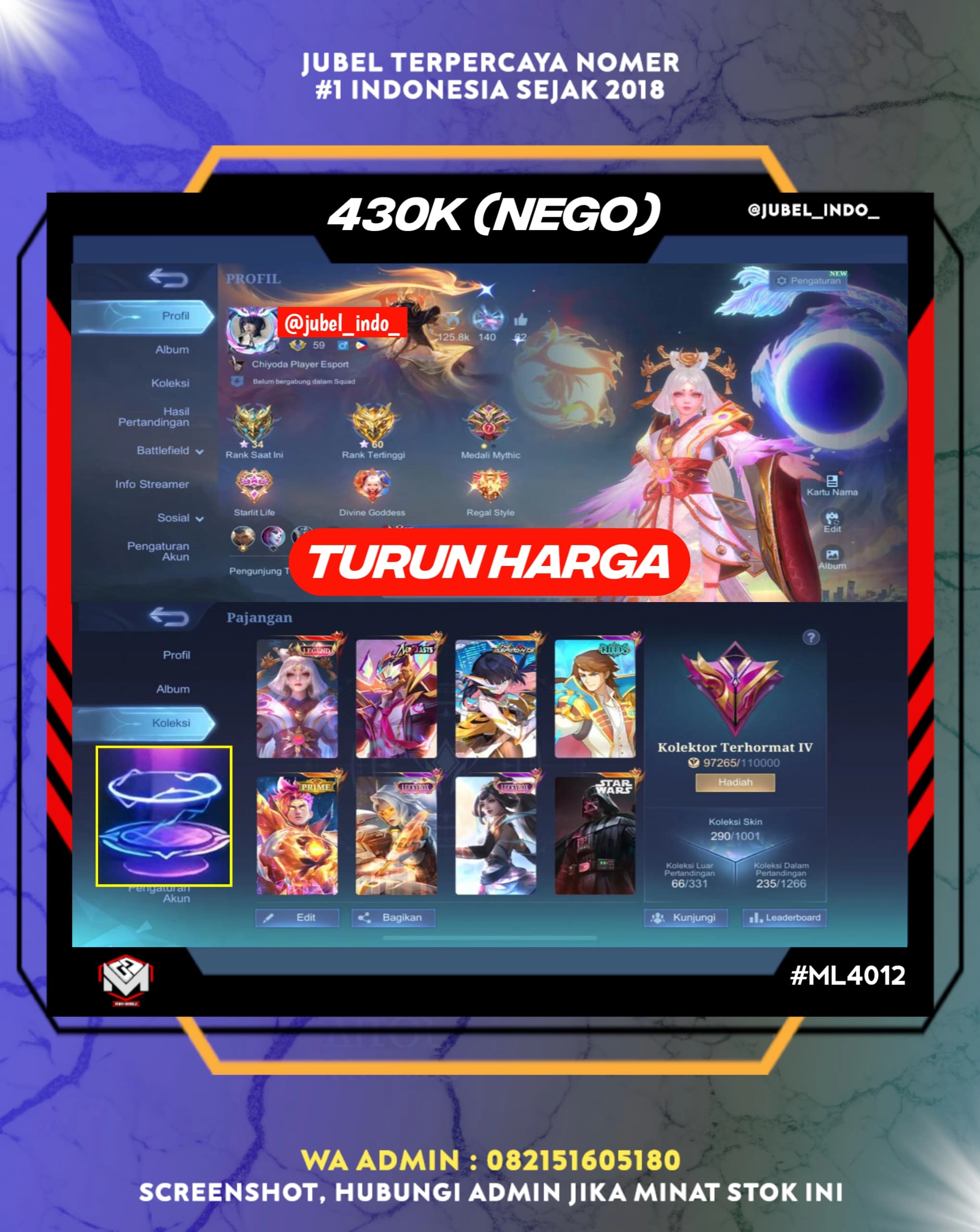 STOK ML #ML4012