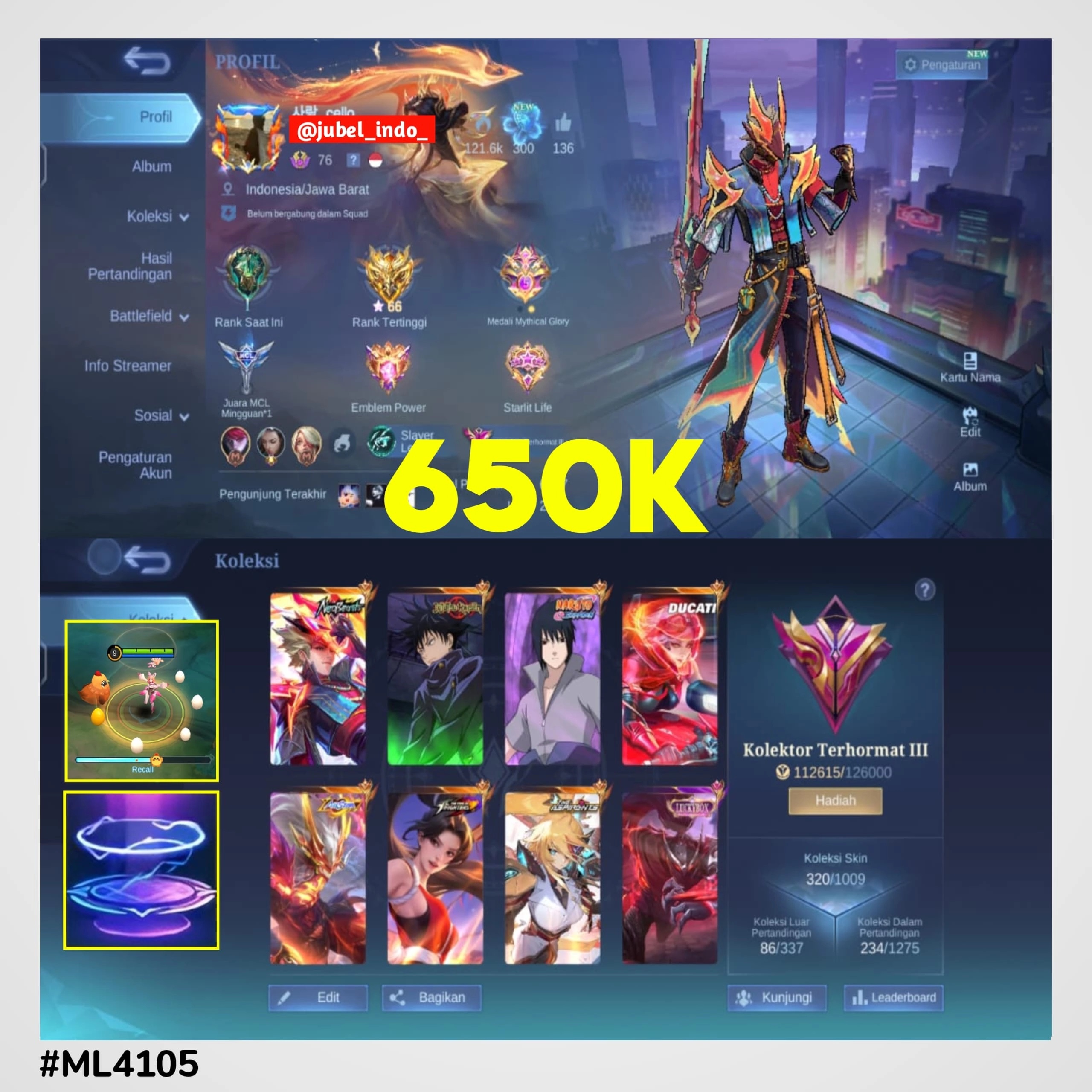 STOK ML #ML4105