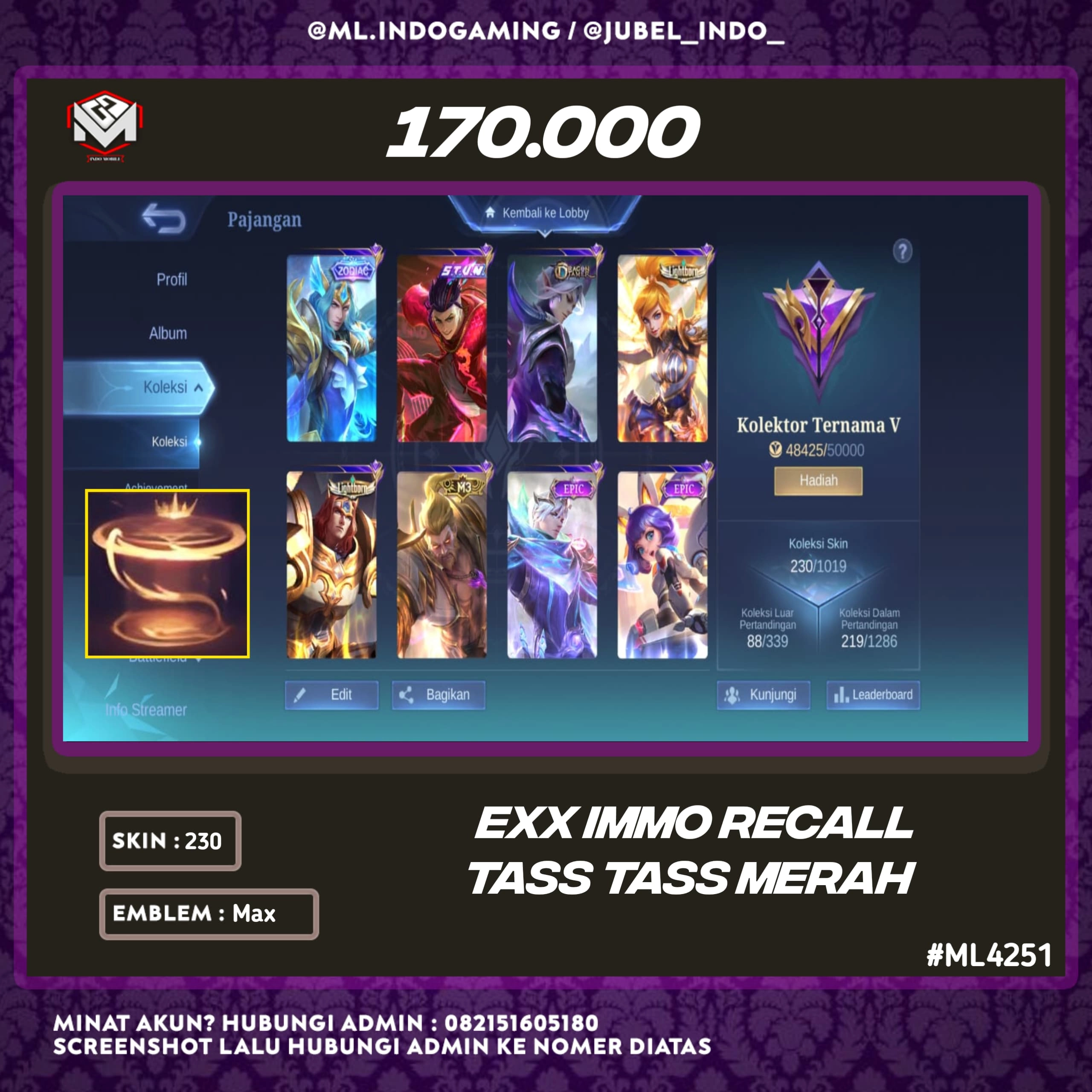 STOK ML #ML4251