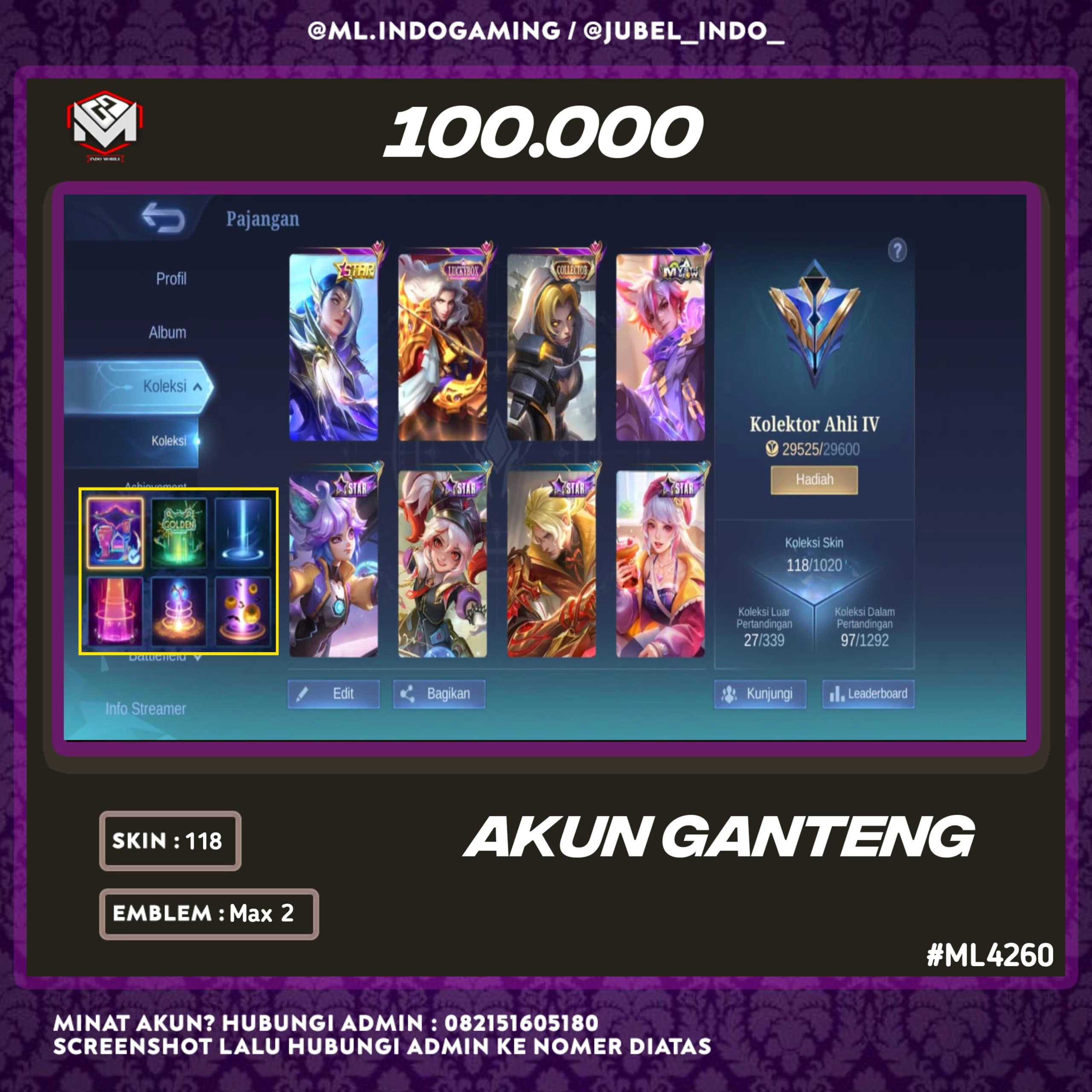 STOK ML #ML4260
