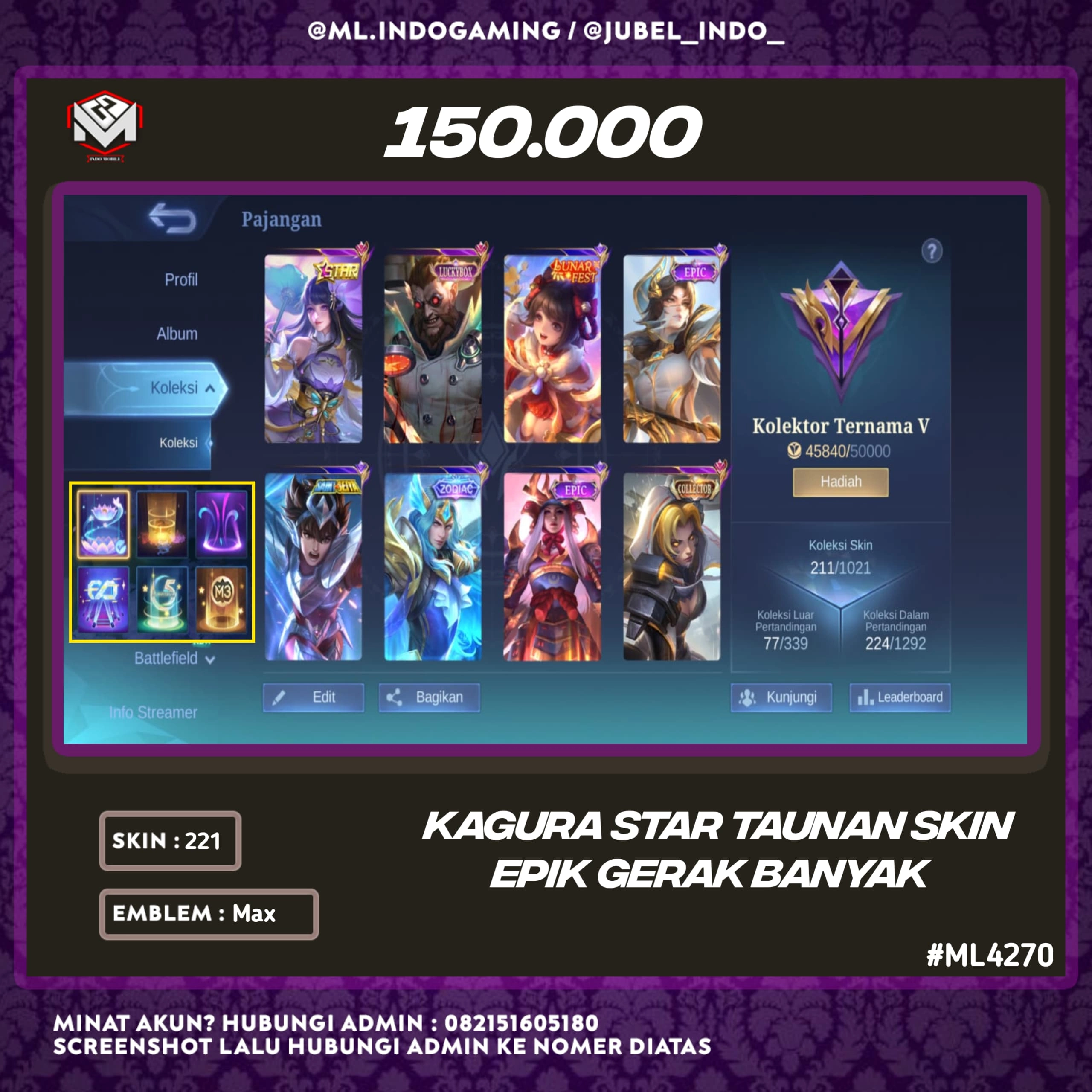 STOK ML #ML4270