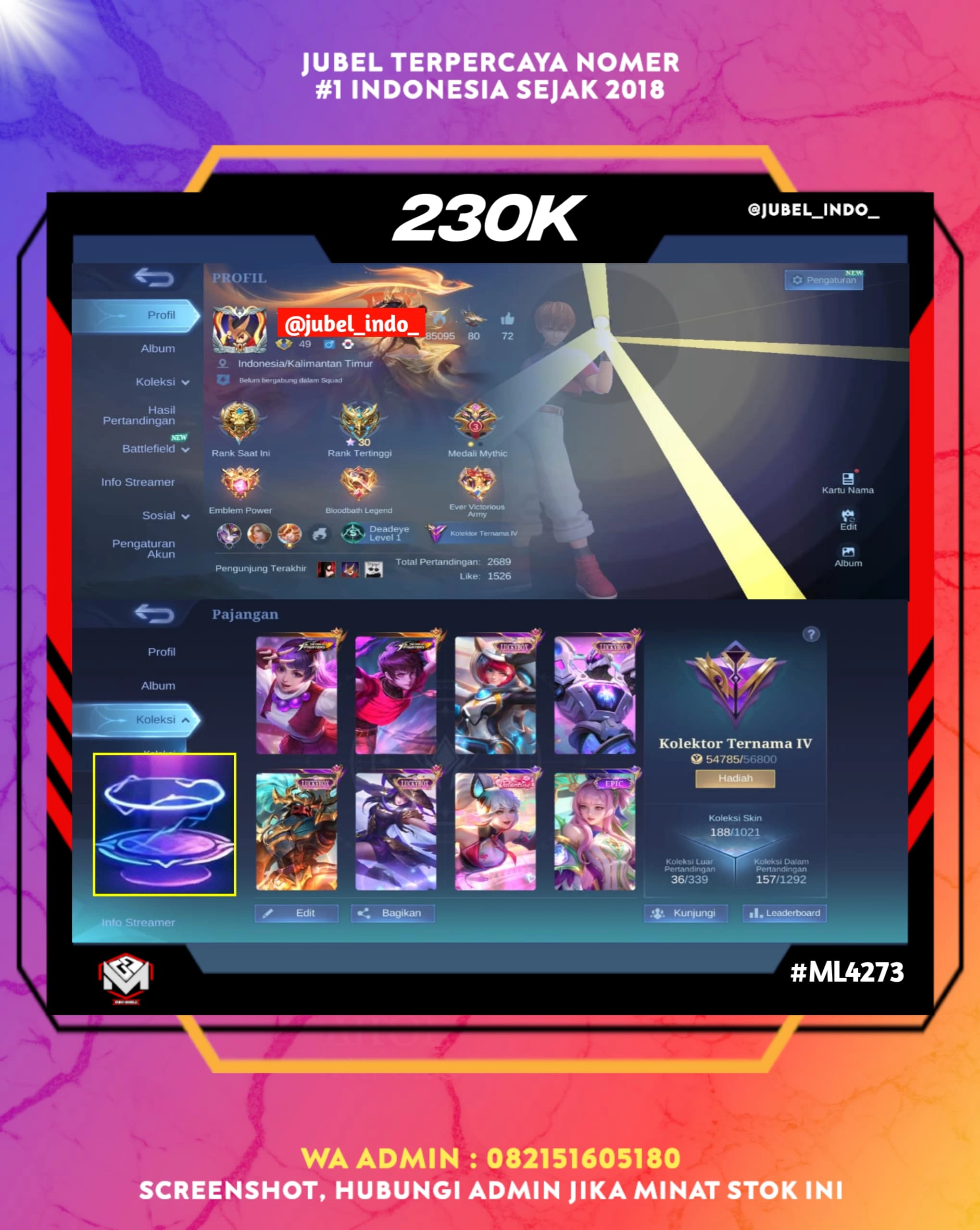 STOK ML #ML4273