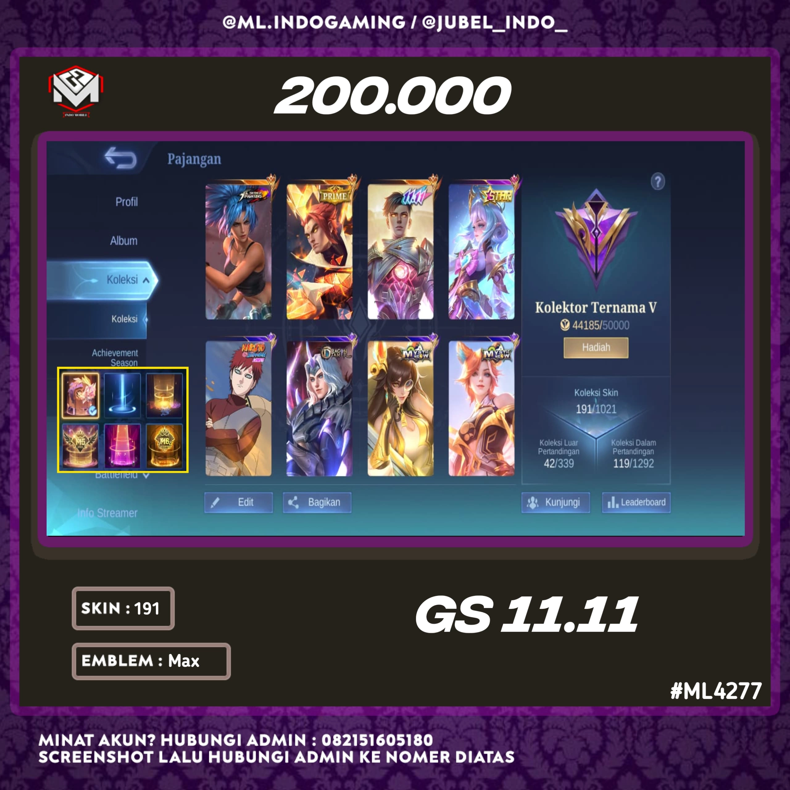 STOK ML #ML4277