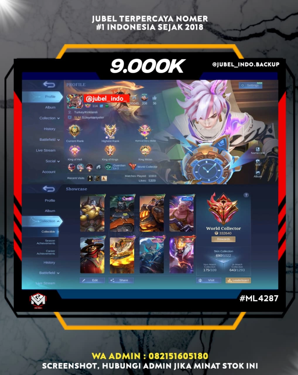 STOK ML #ML4287
