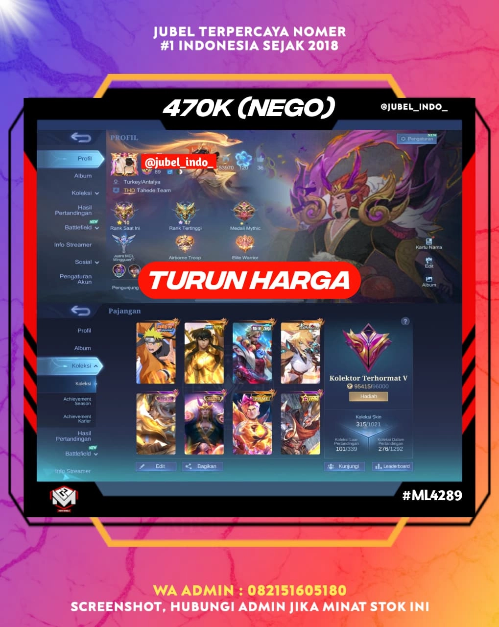 STOK ML #ML4289