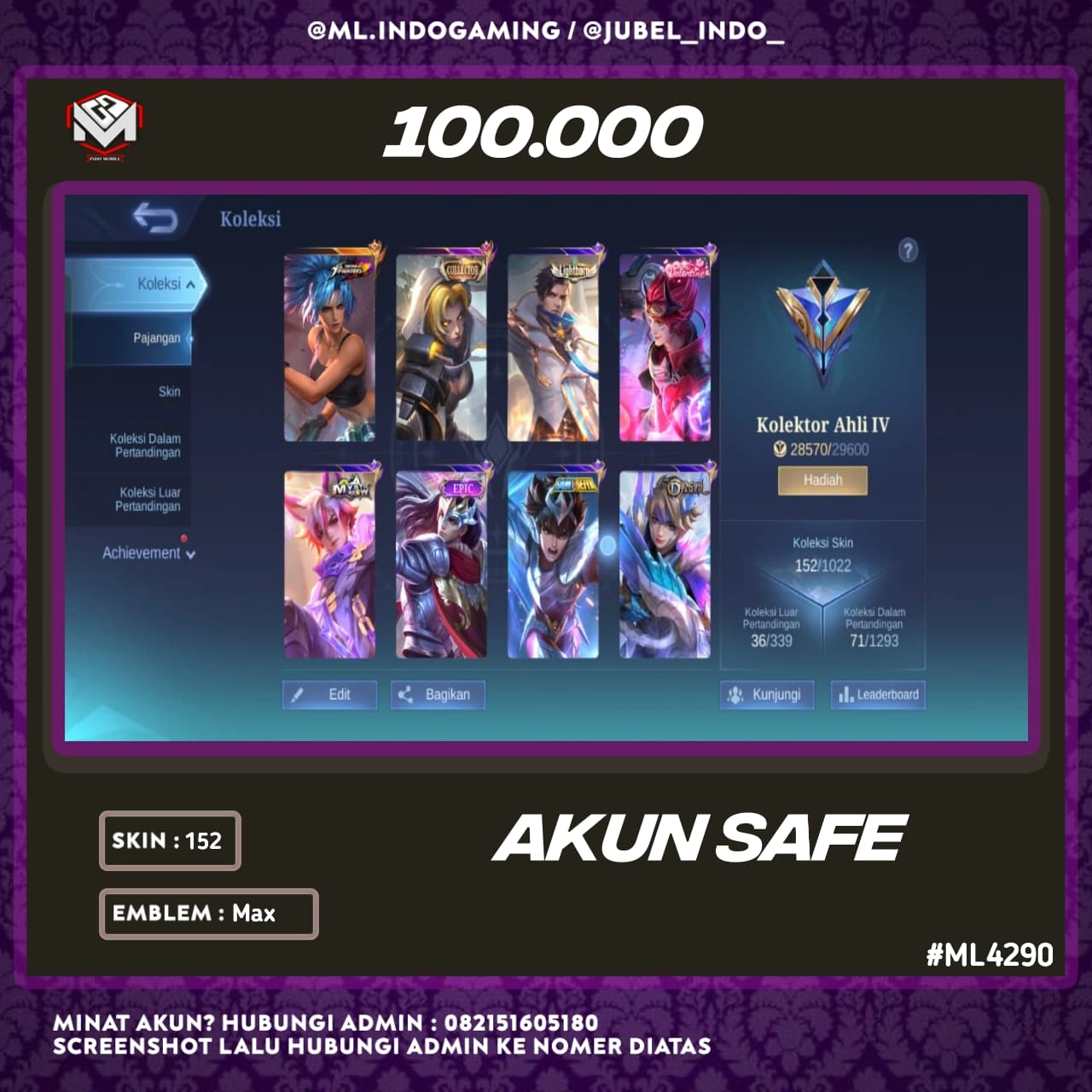 STOK ML #ML4290