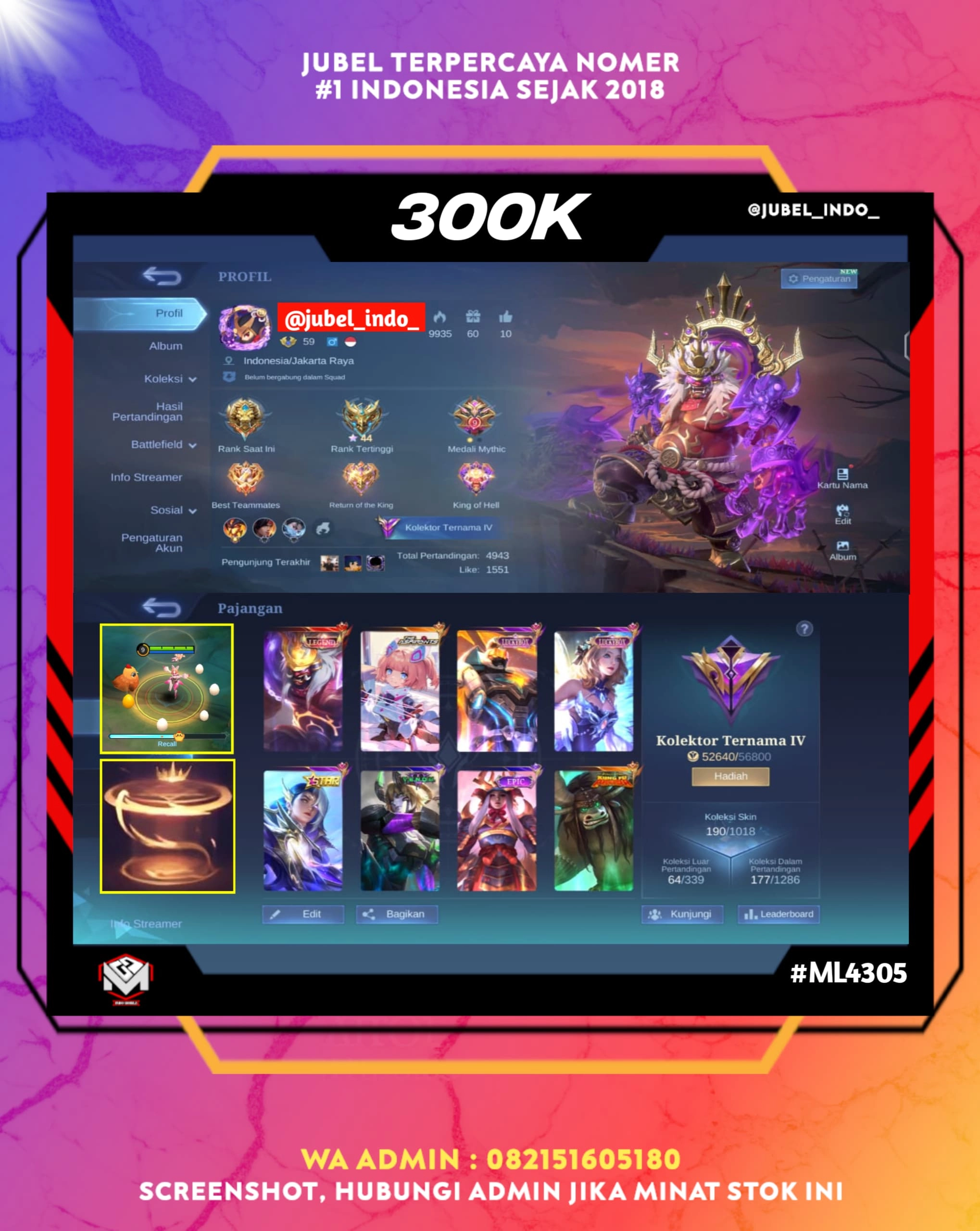 STOK ML #ML4305