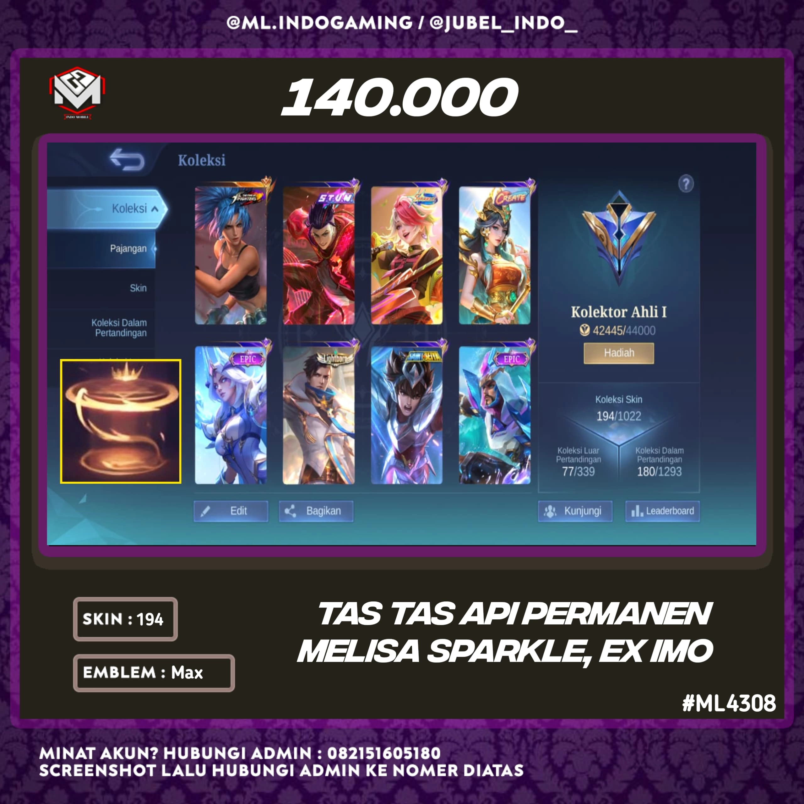STOK ML #ML4308