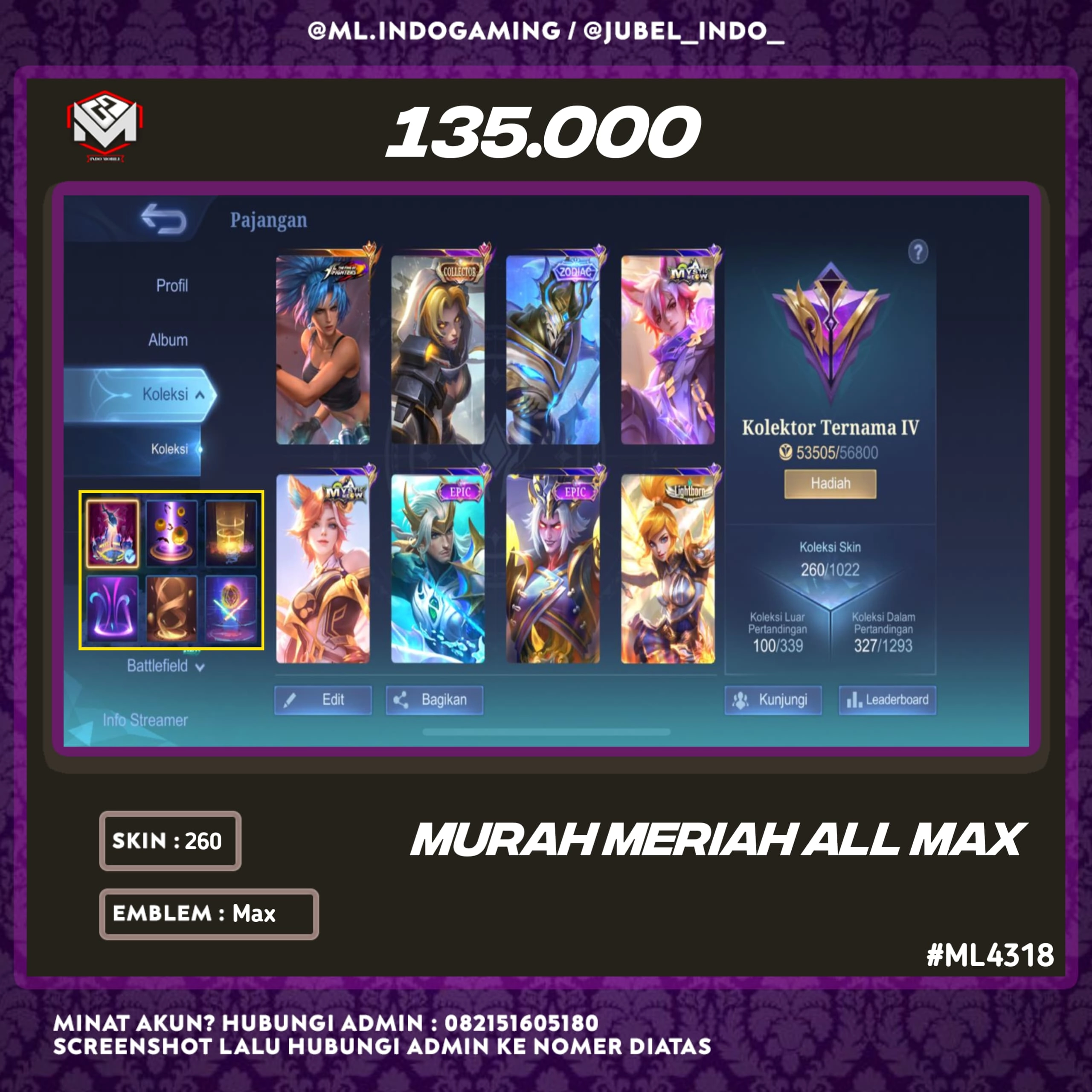 STOK ML #ML4318