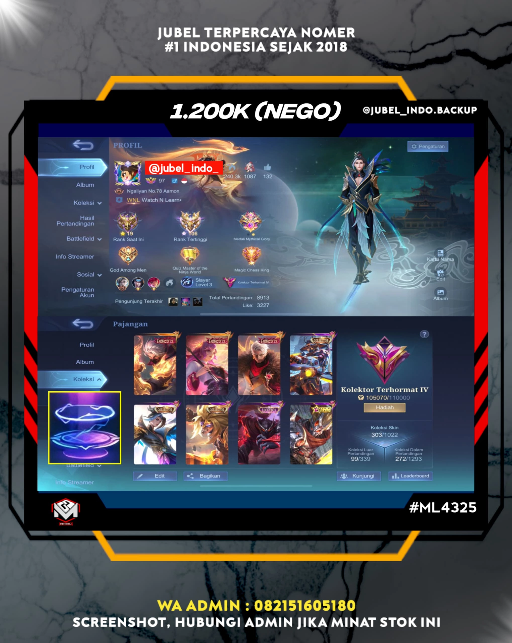 STOK ML #ML4325