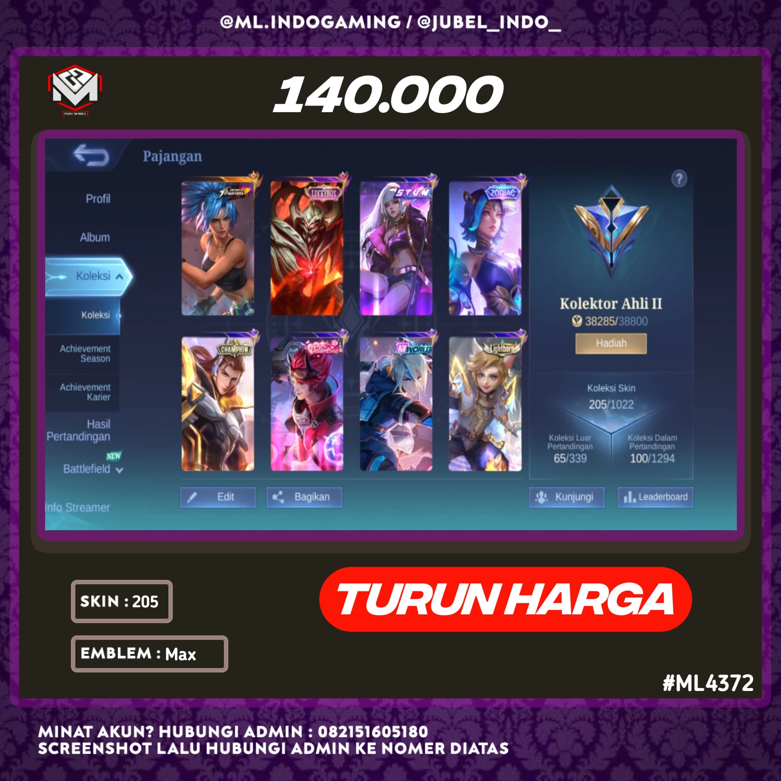 STOK ML #ML4372