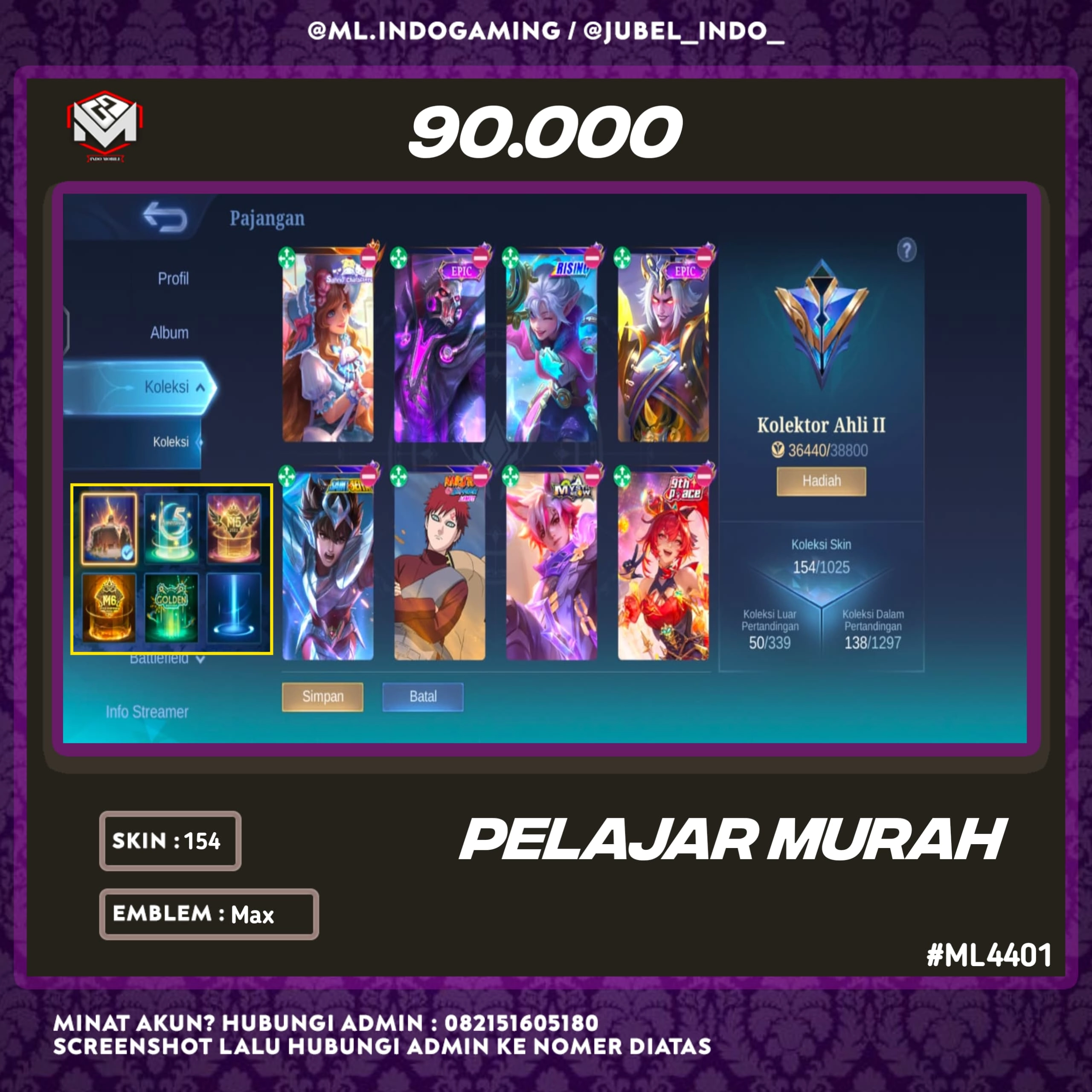 STOK ML #ML4401