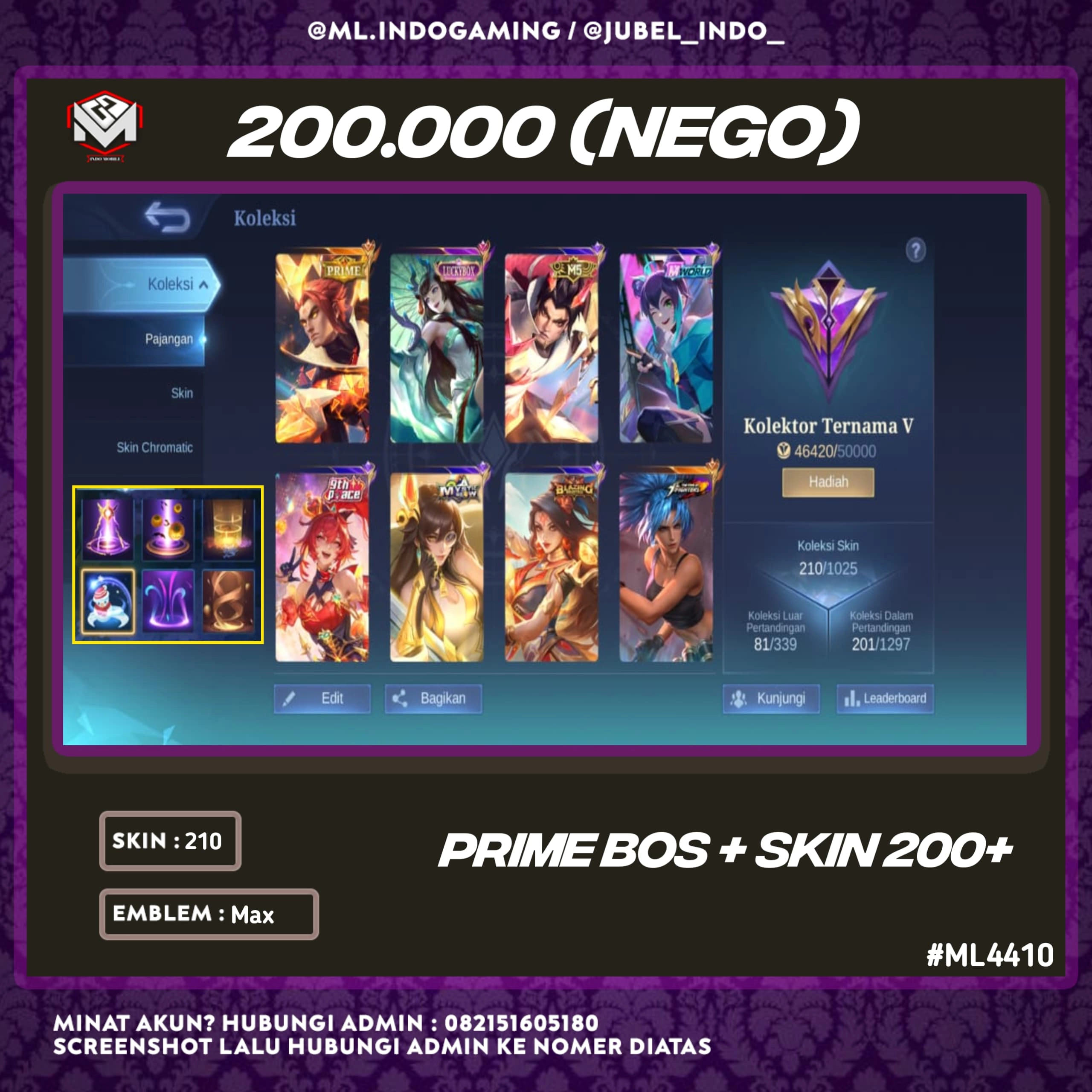 STOK ML #ML4410