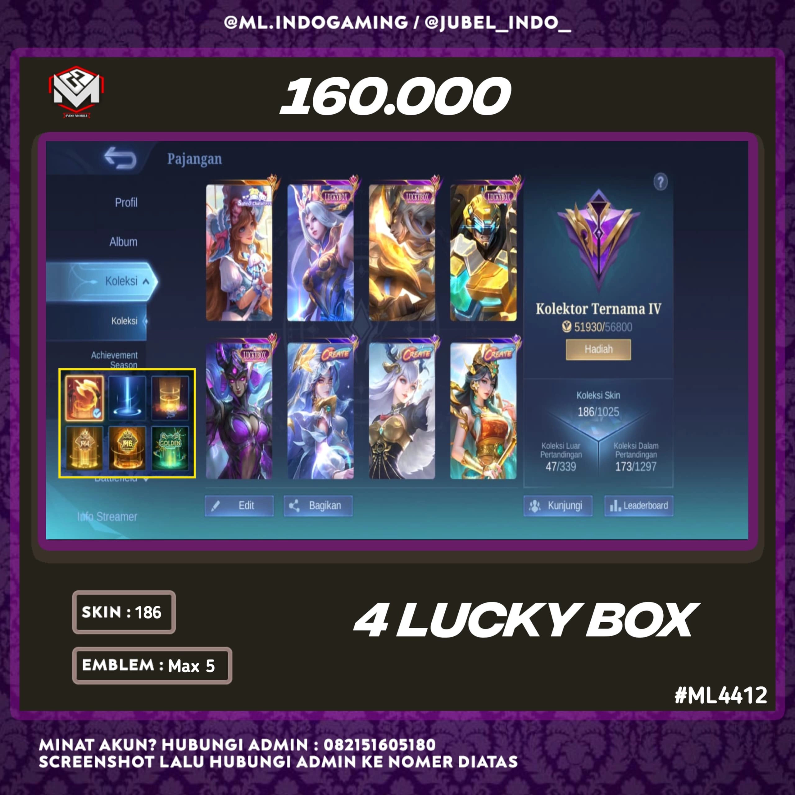 STOK ML #ML4412
