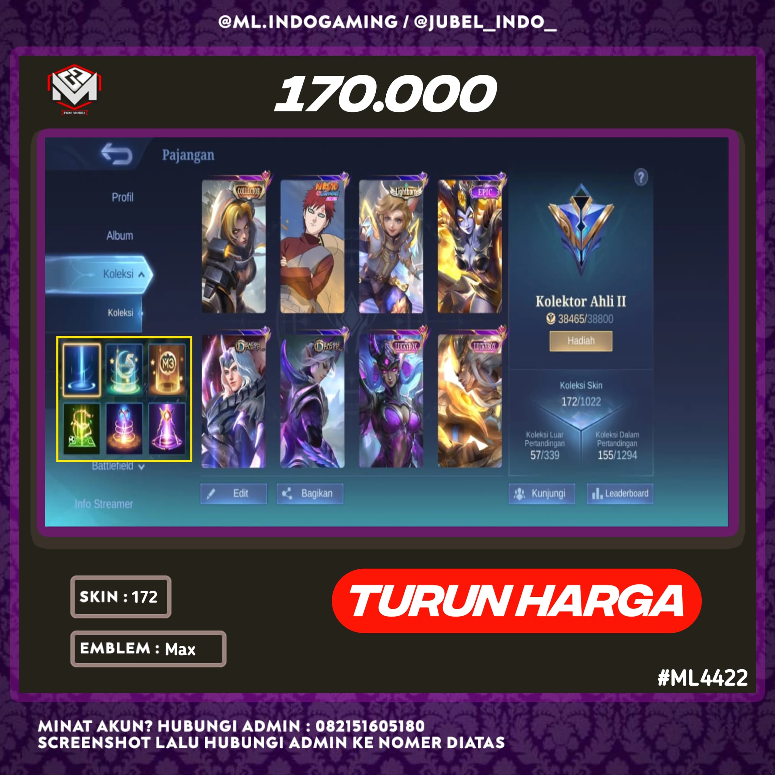 STOK ML #ML4422