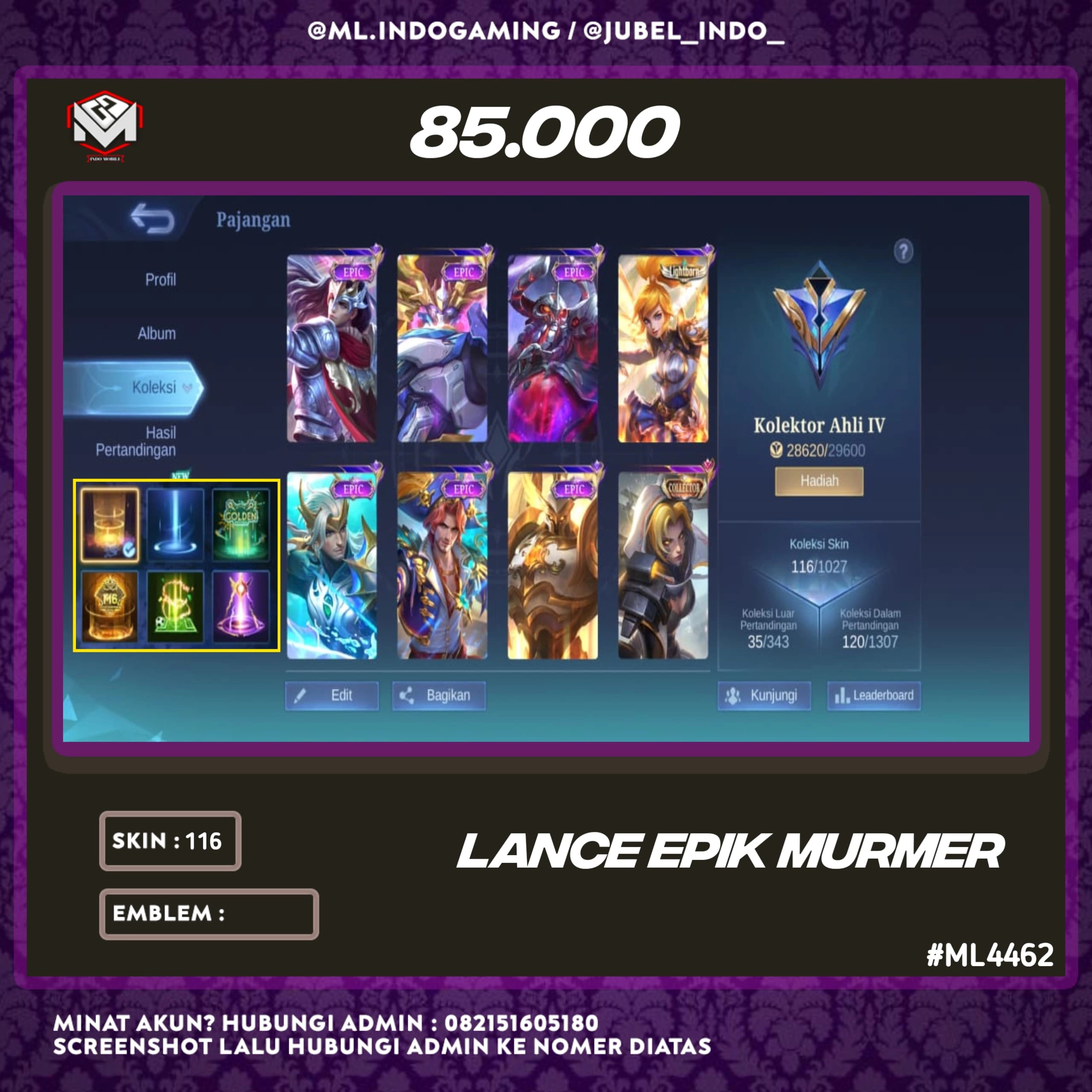 STOK ML #ML4462