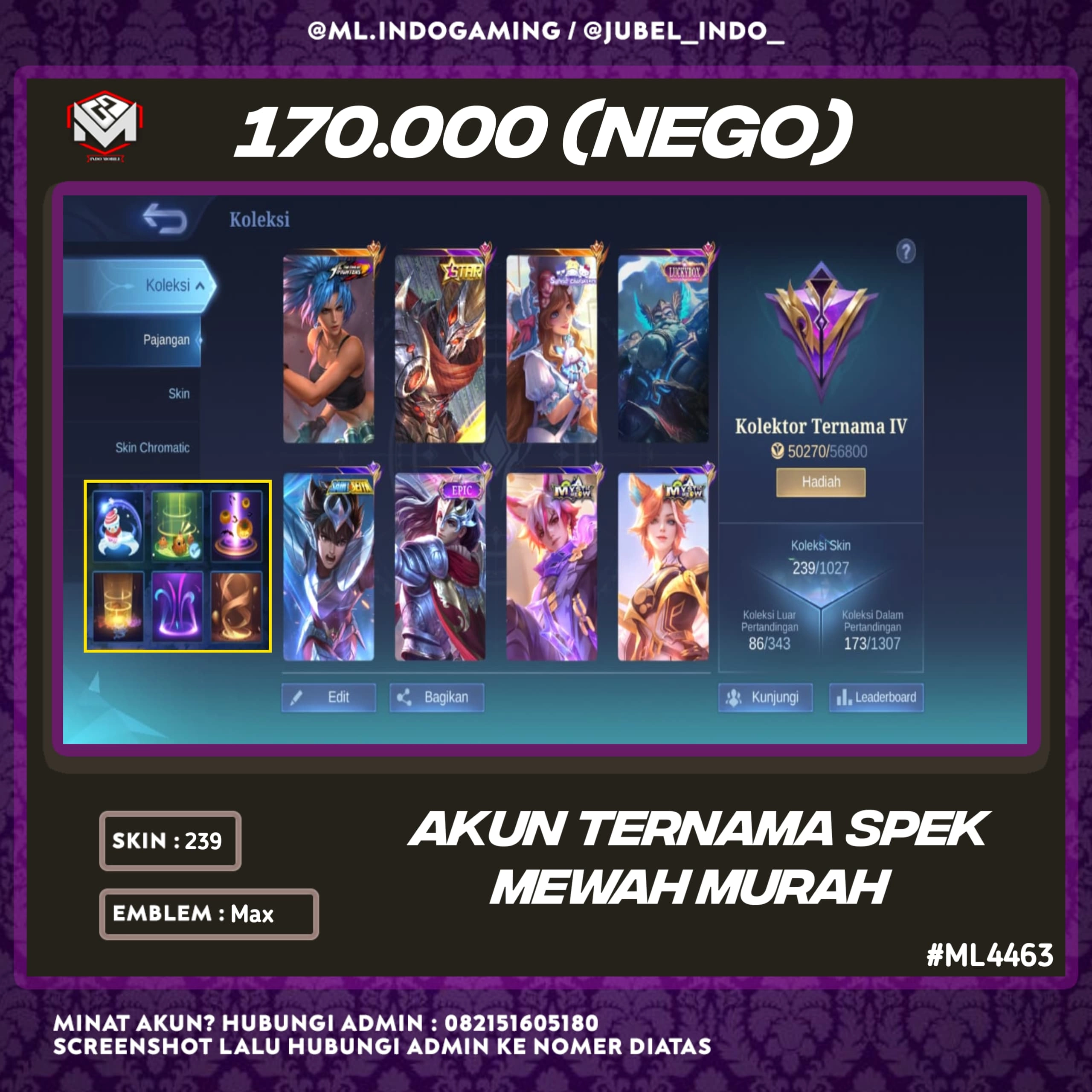 STOK ML #ML4463